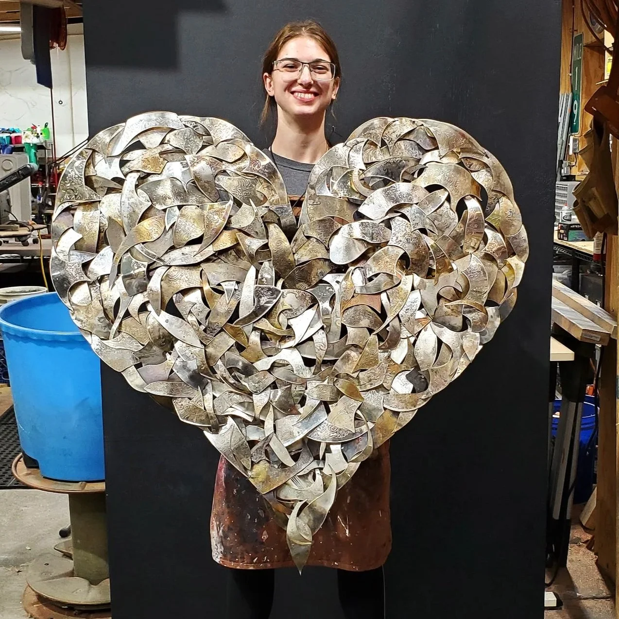 silver-plated-patchwork-heart-wall-art-xl-holding-cierra