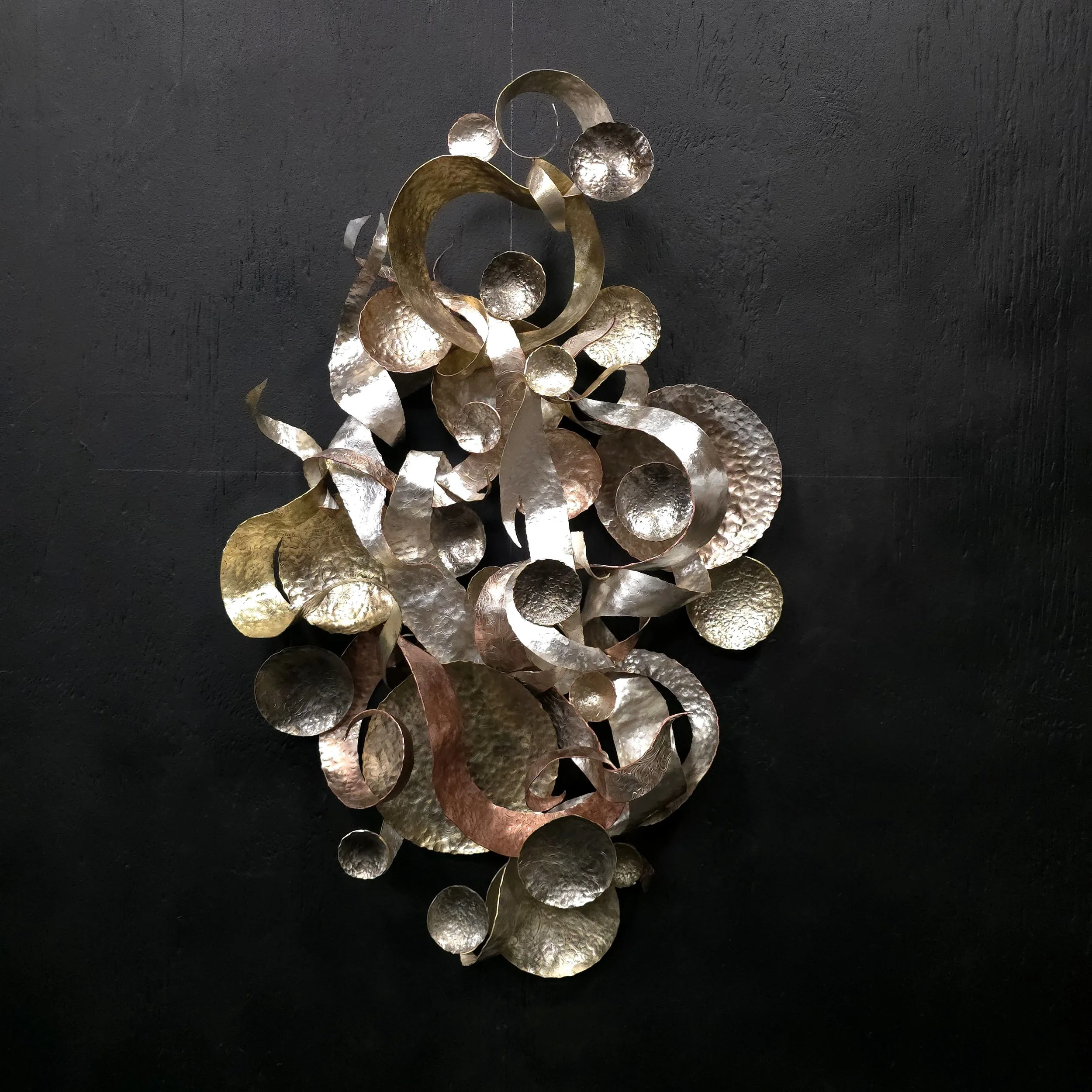 Effervescence: Copper and Brass Silver Plated
