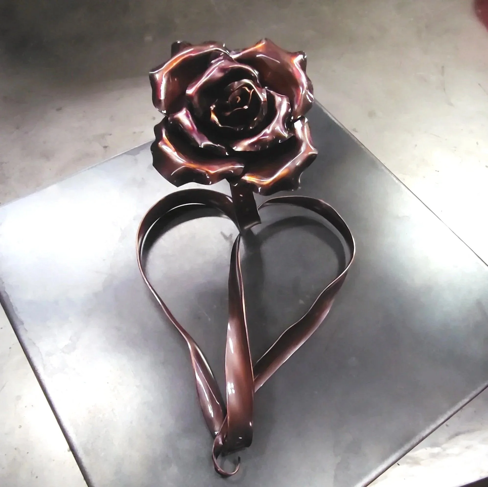 Ribbon of Love Copper Rose #.1787