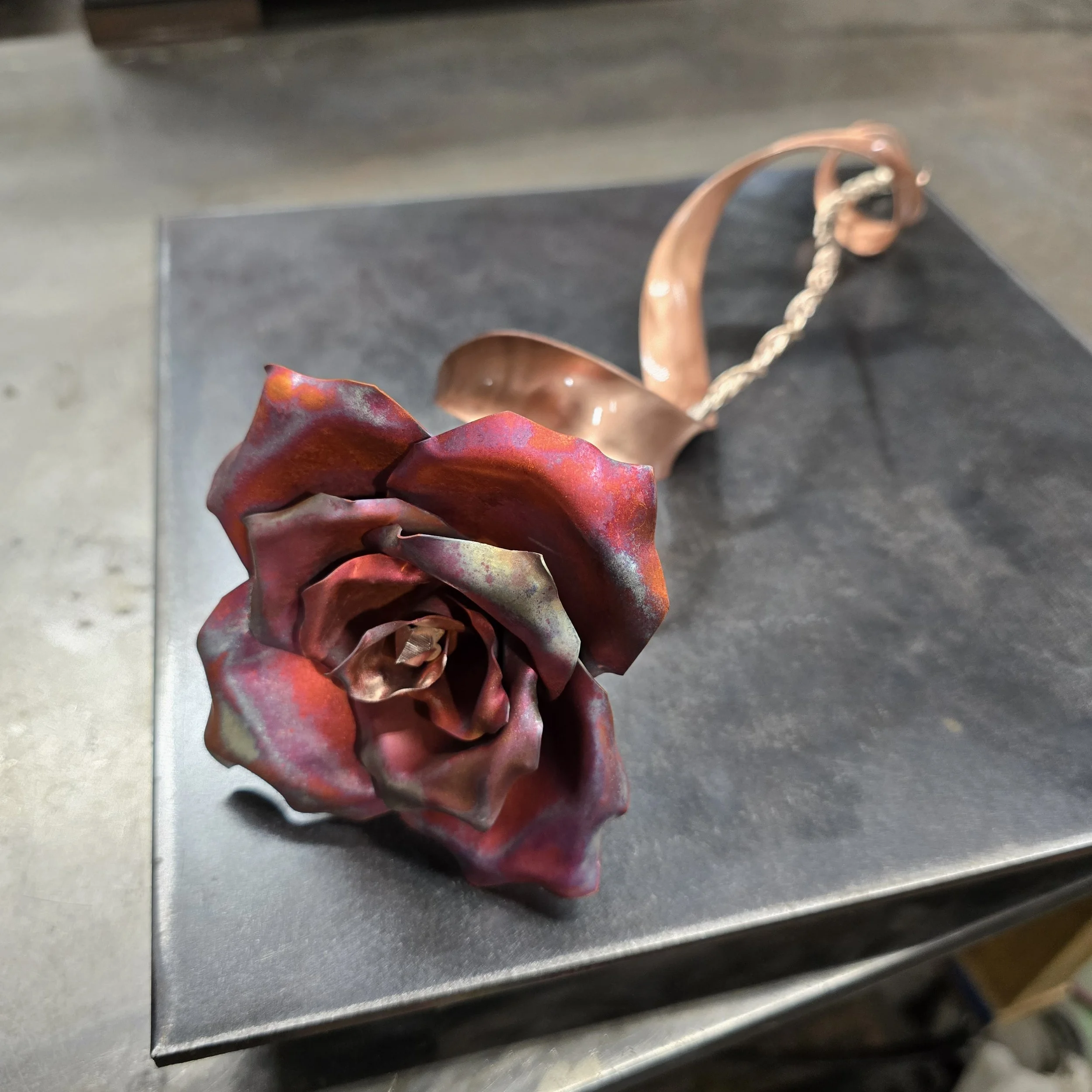 Memorial Copper Rose #.1838