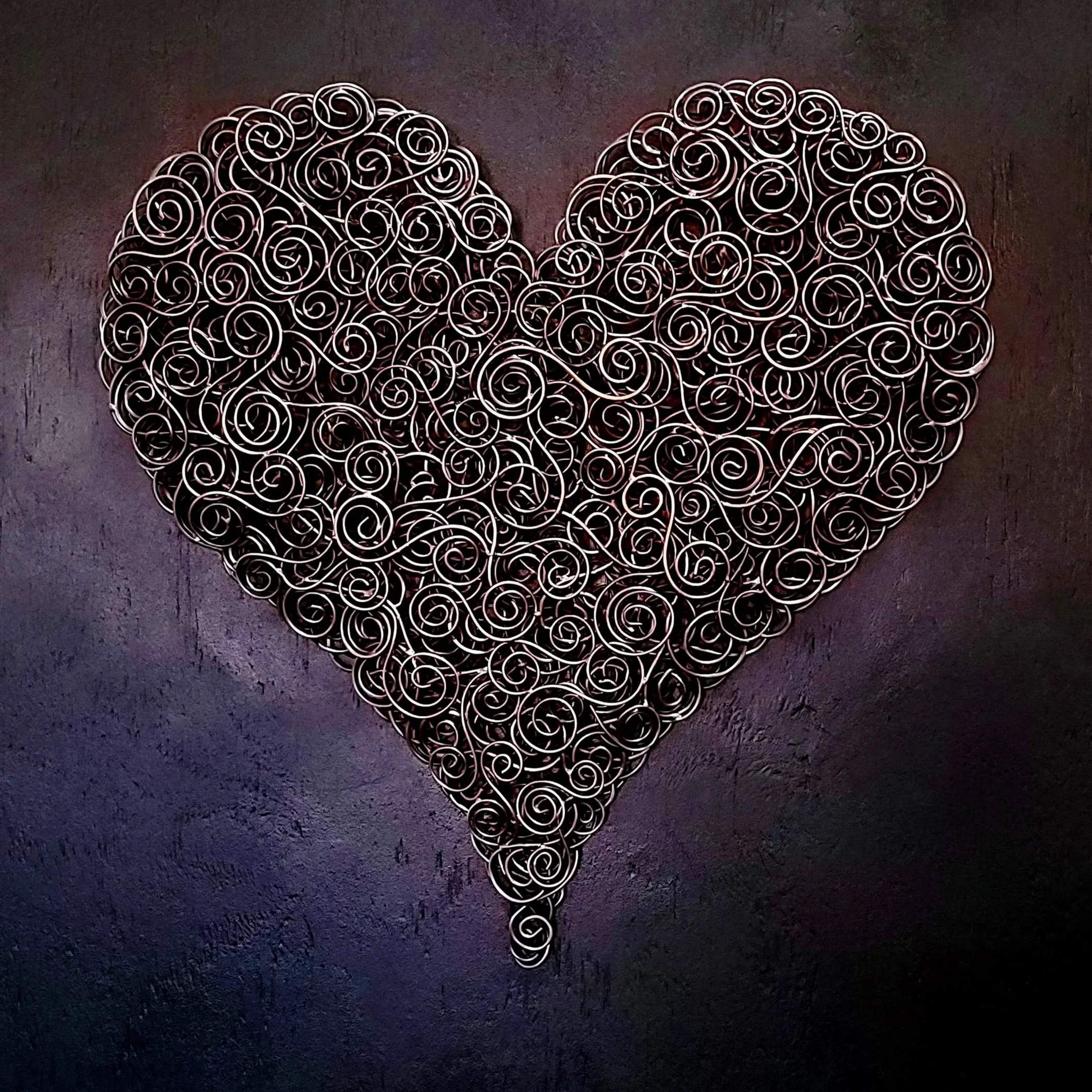 full-of-love-copper-wire-coil-heart-antique-front