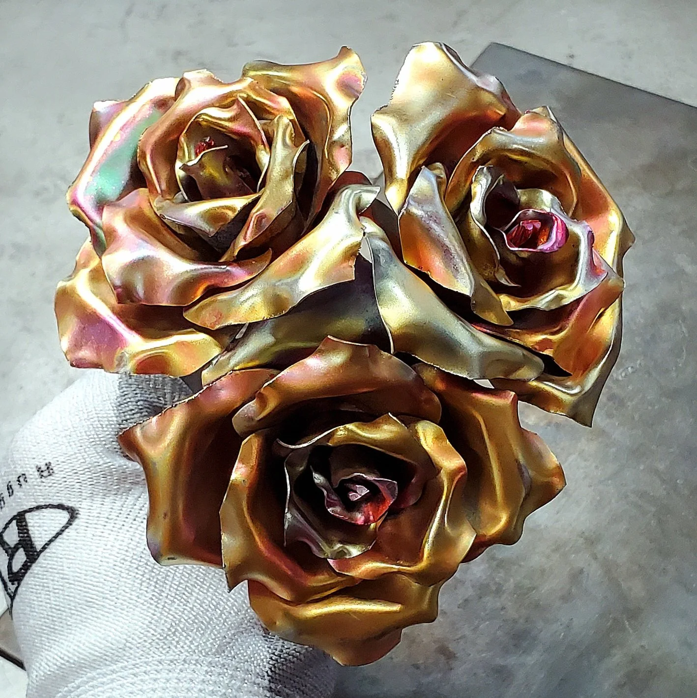 Bridesmaid Copper Bouquet #.1943