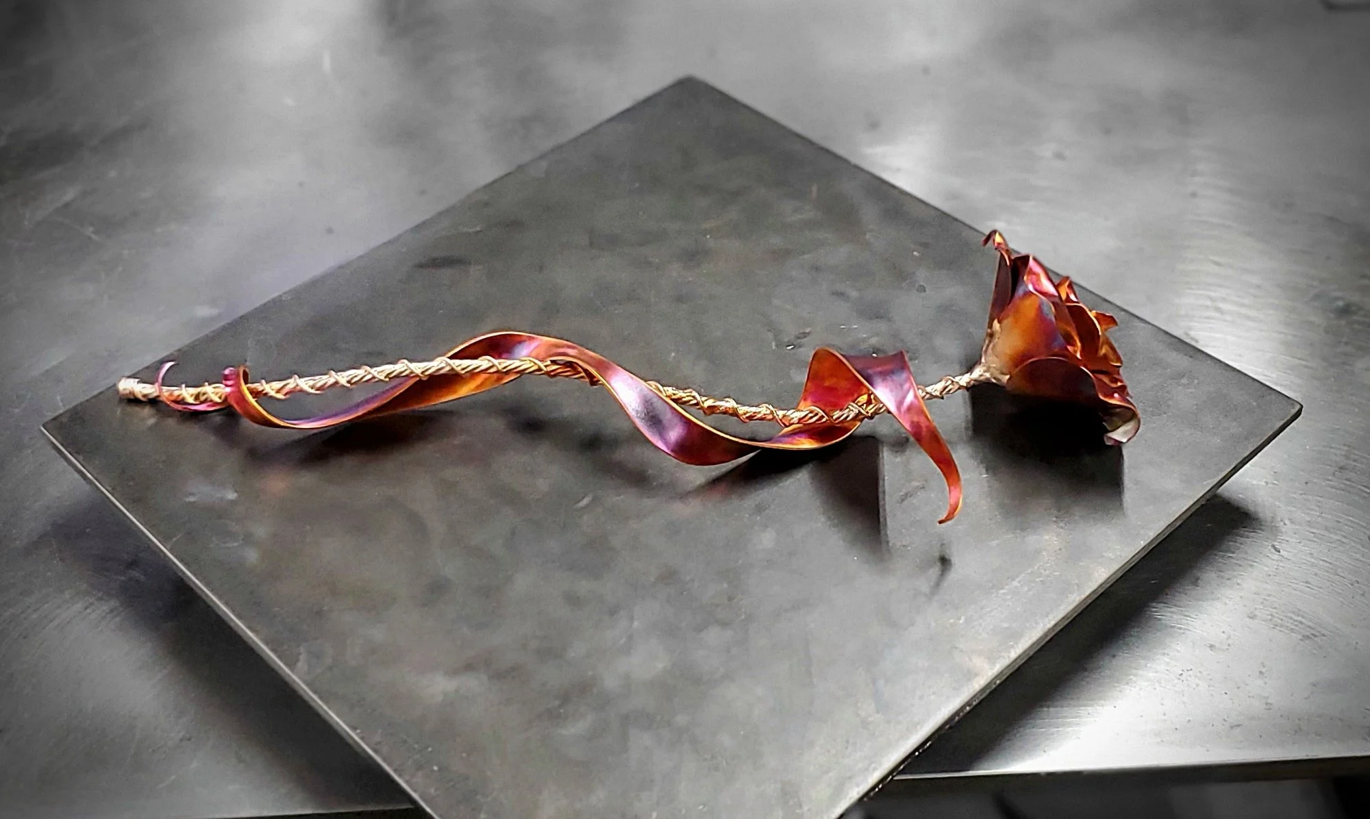 memorial-copper-rose-sculpture-side-left