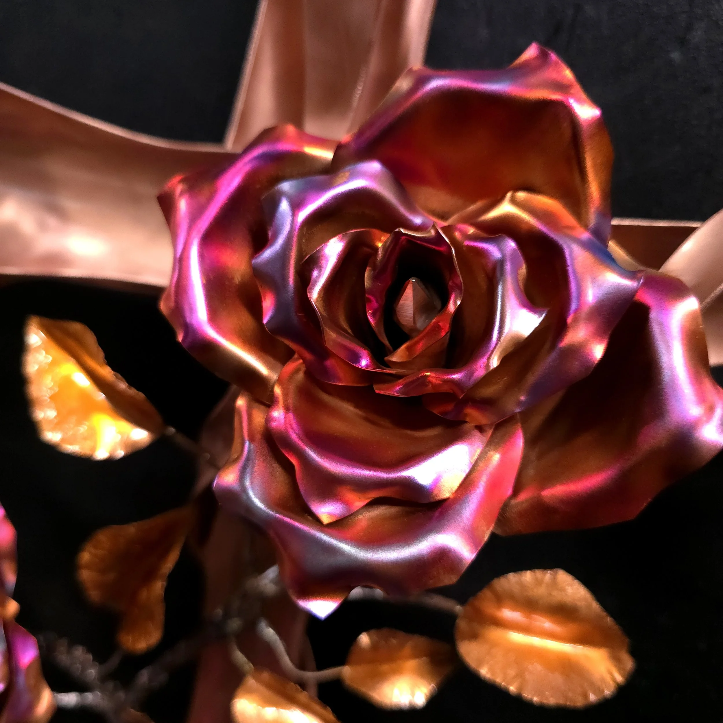 polished-copper-cross-with-vining-roses-close-up