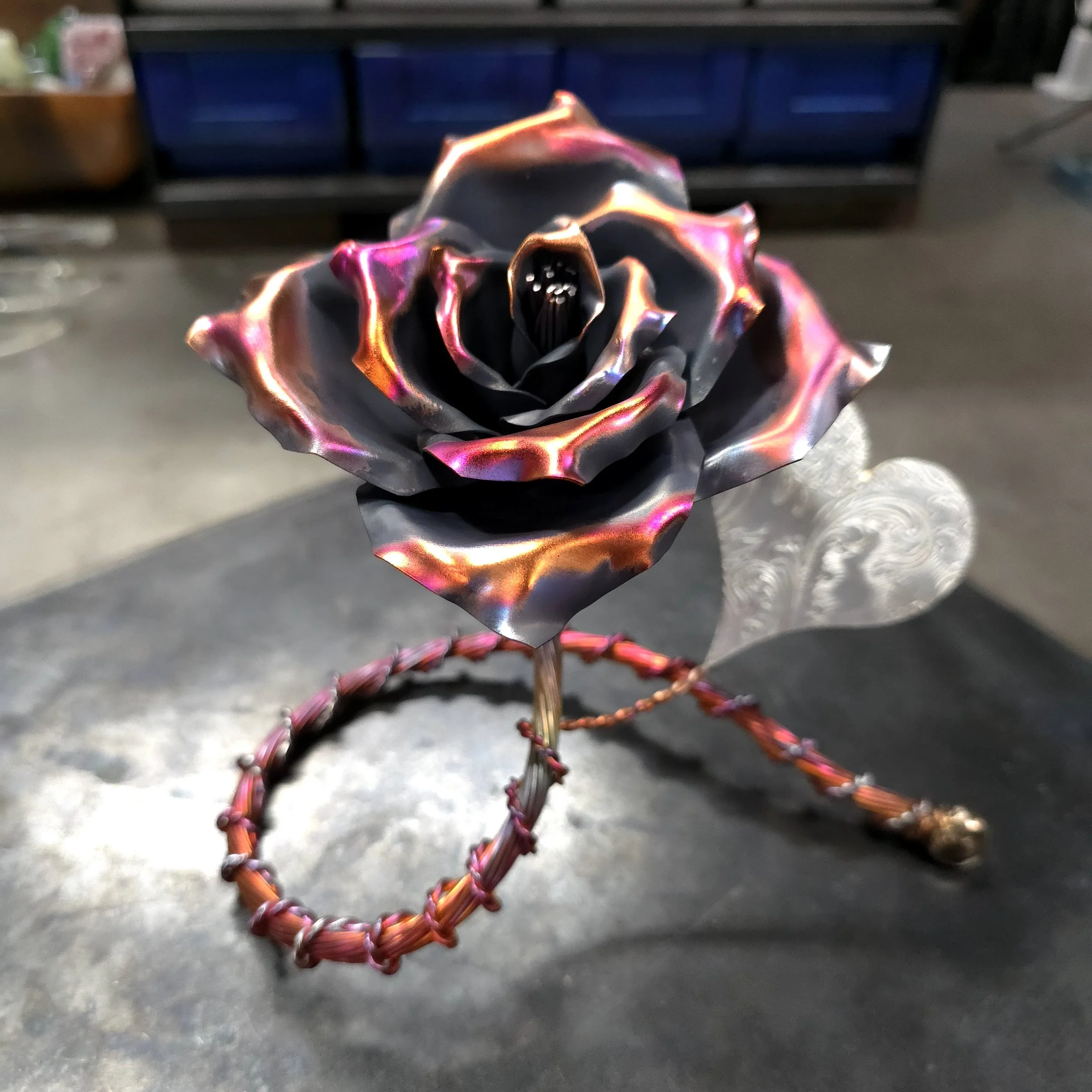 Just Thinking About You Copper Rose #.1562