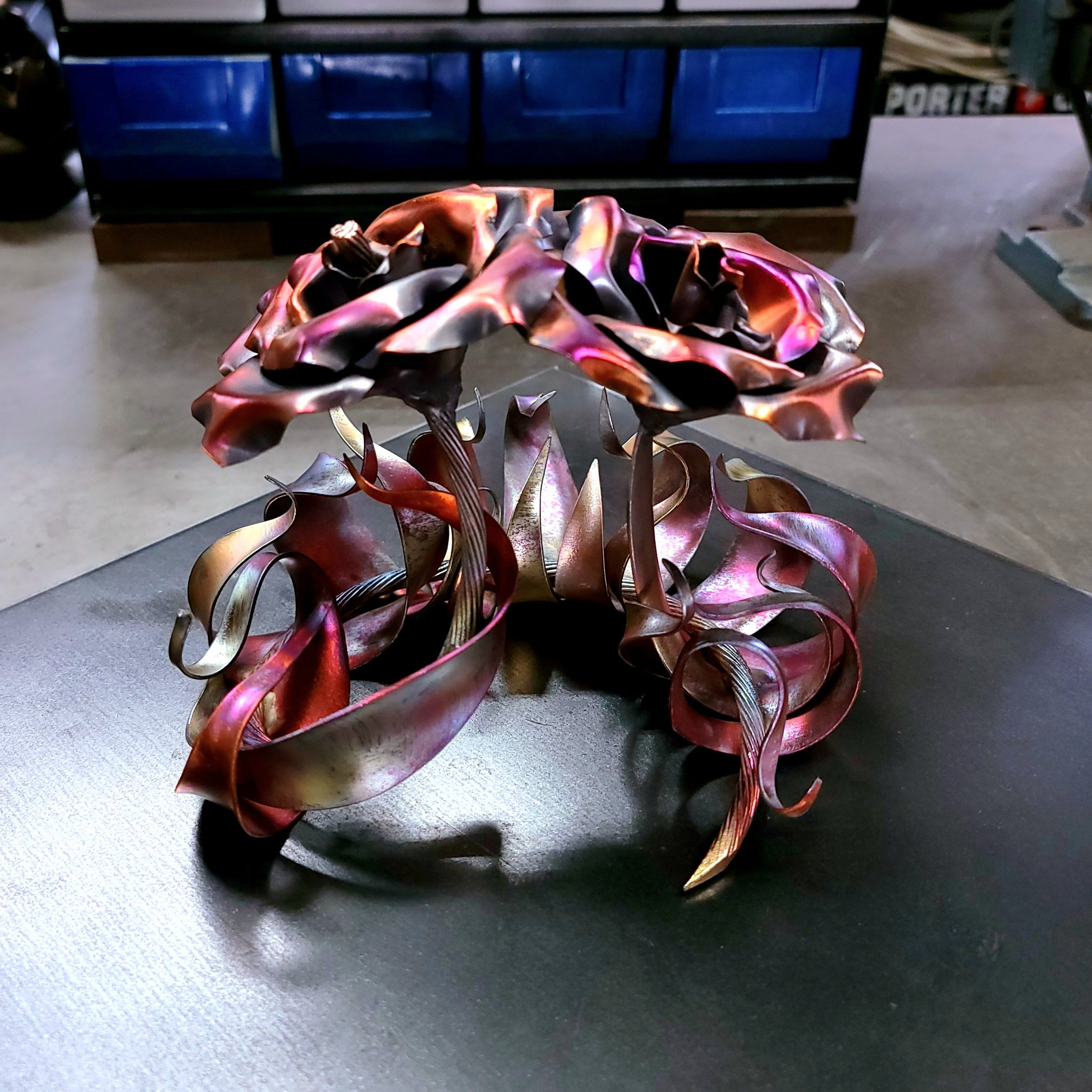 Eternal Copper Roses #.1763