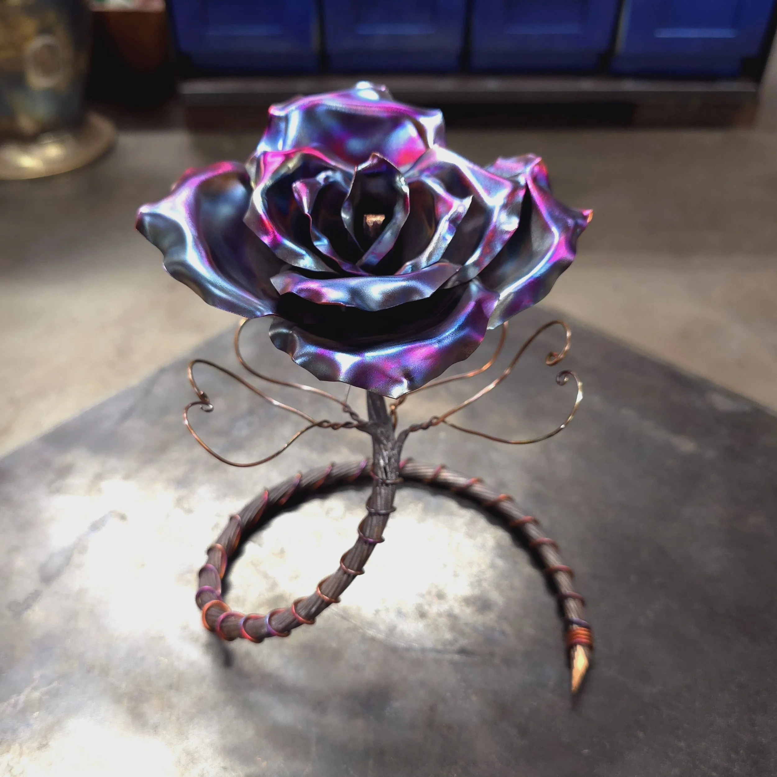 Be Mine Copper Rose #.1383