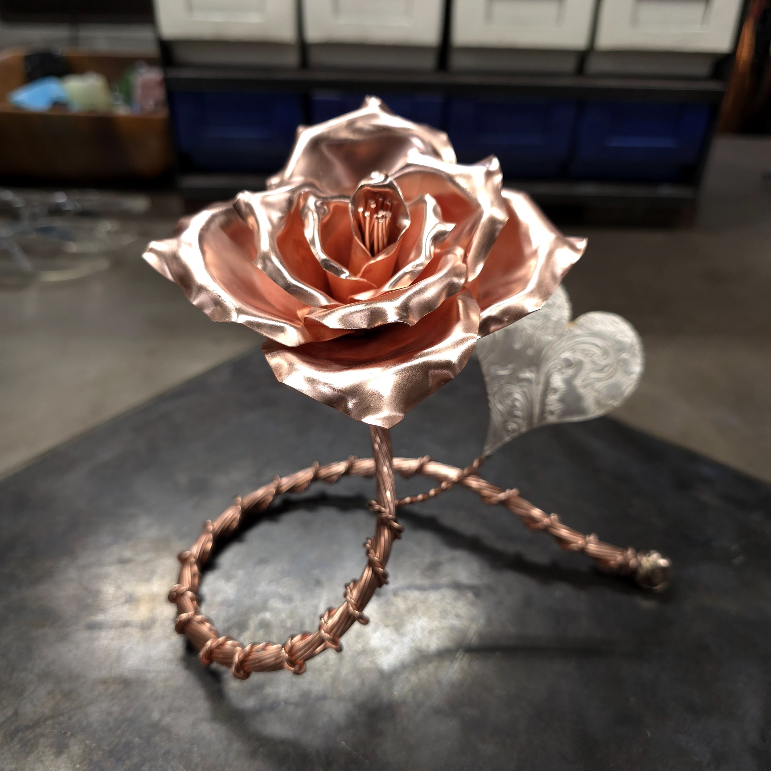 Just Thinking About You Copper Rose #.1562