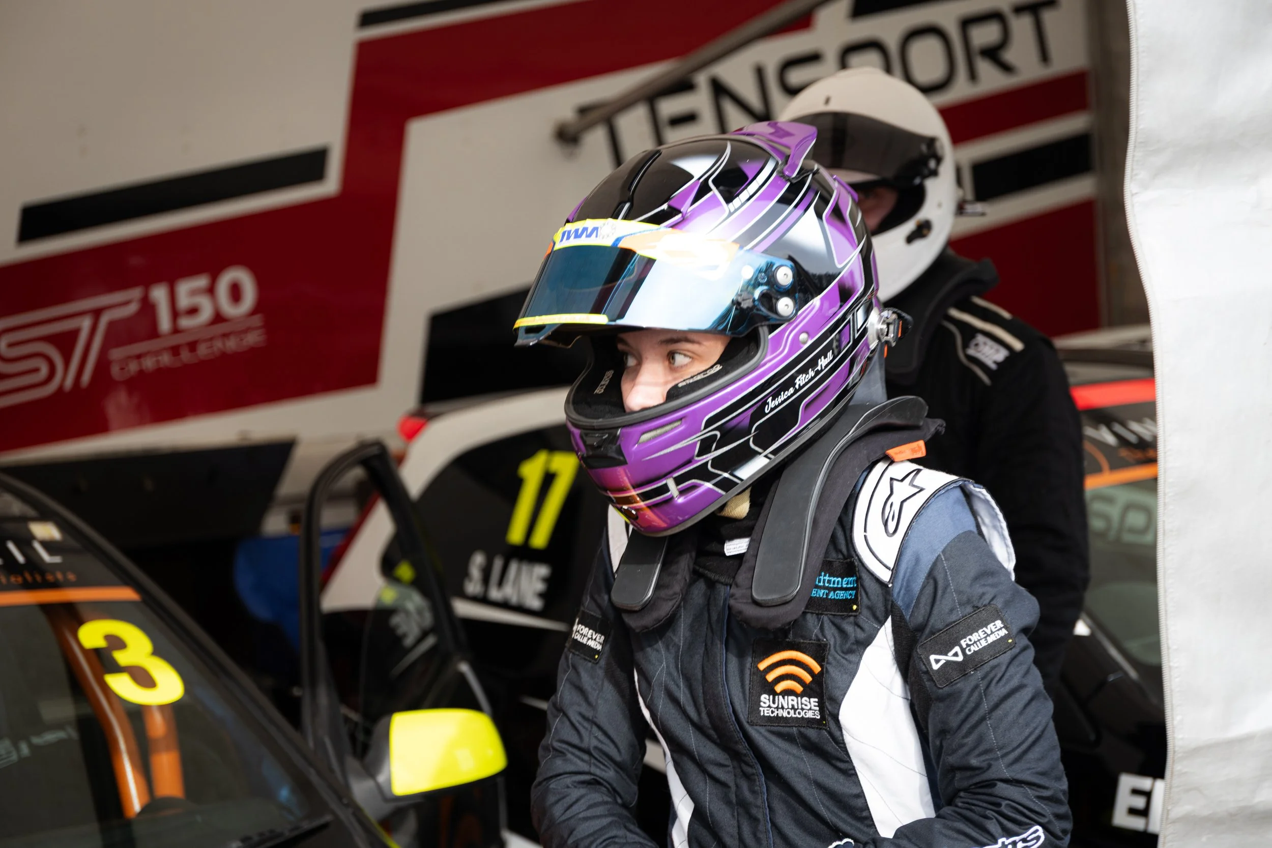 Jessica Fitch-Hall Makes Car Racing Debut at Brands Hatch