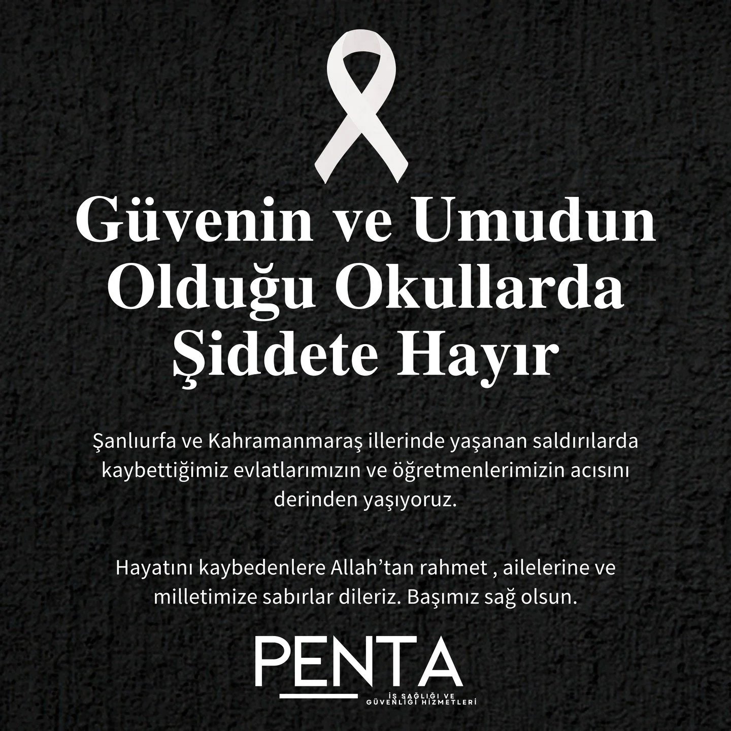 Başımız sağ olsun...