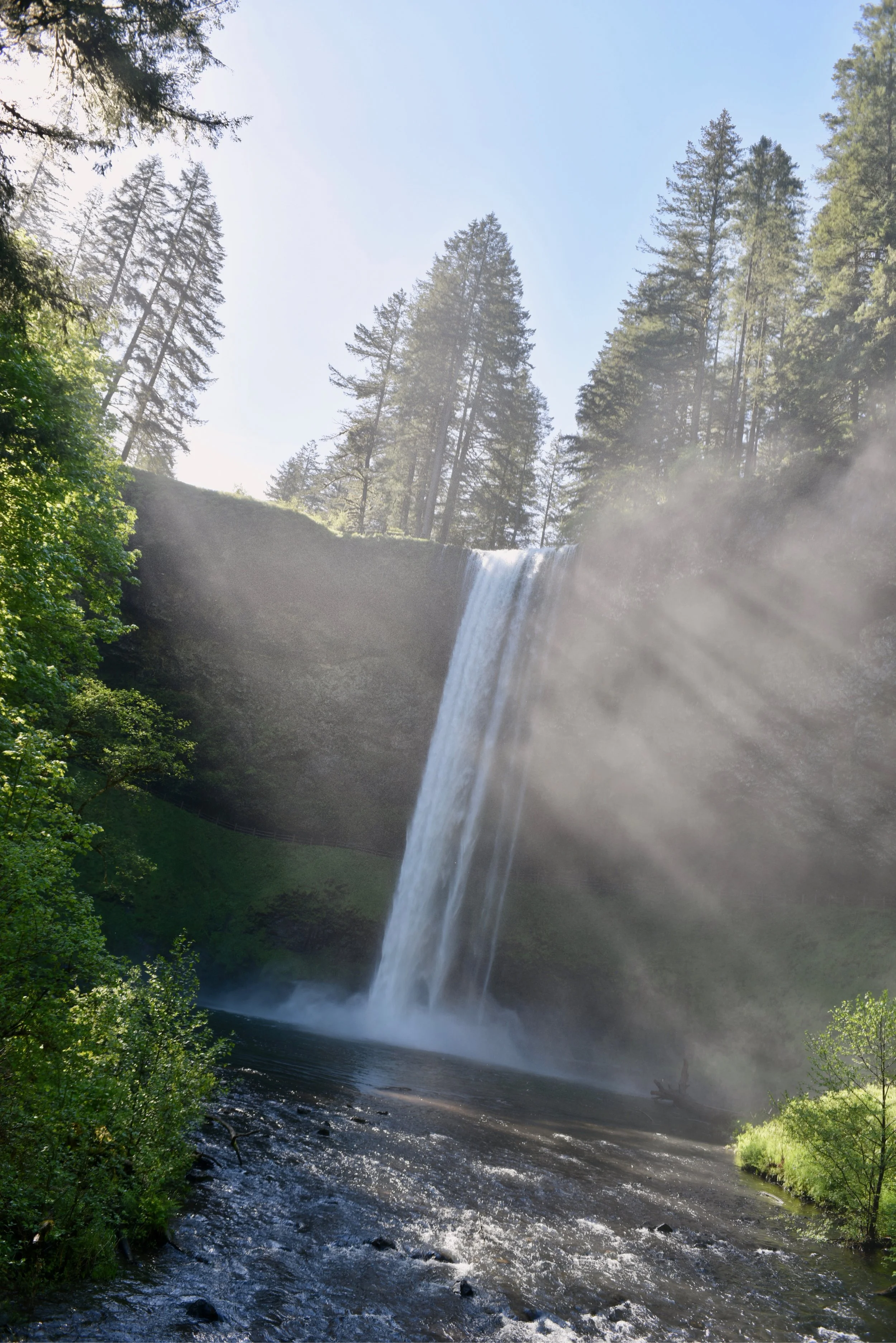 Falls Through the Fingers of Light