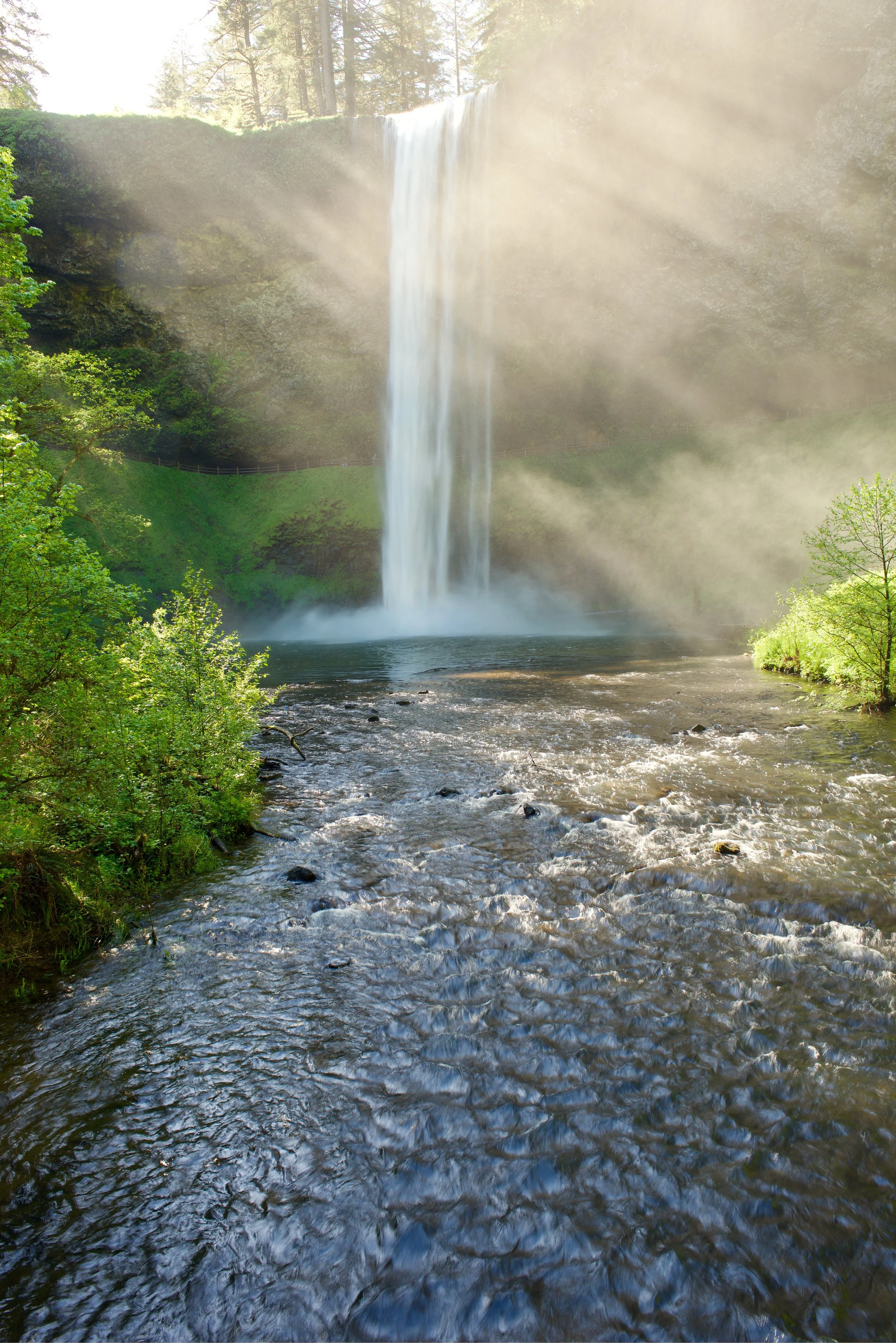 South Falls at Full Sun