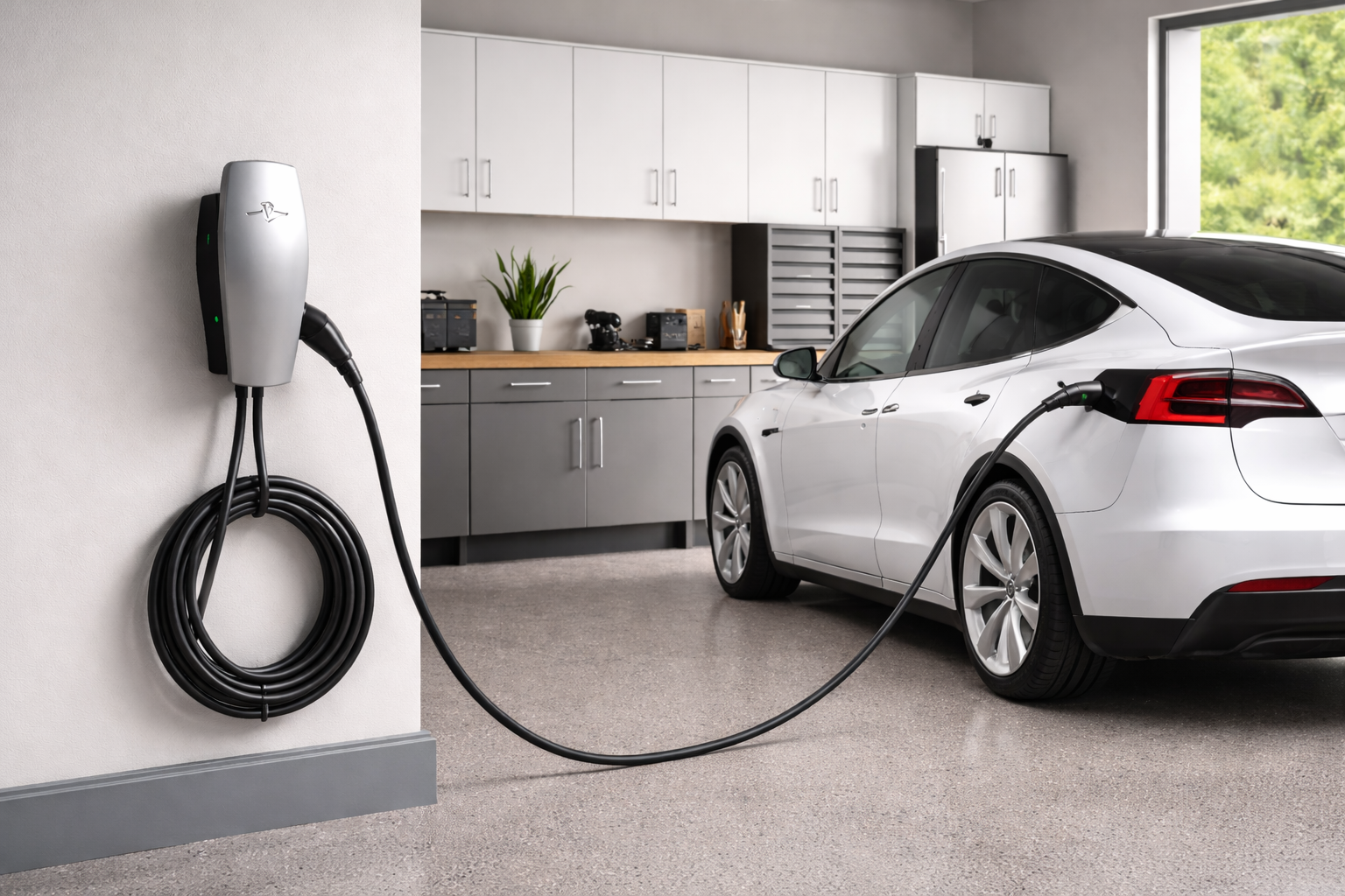 Electric Vehicle Charger Installation