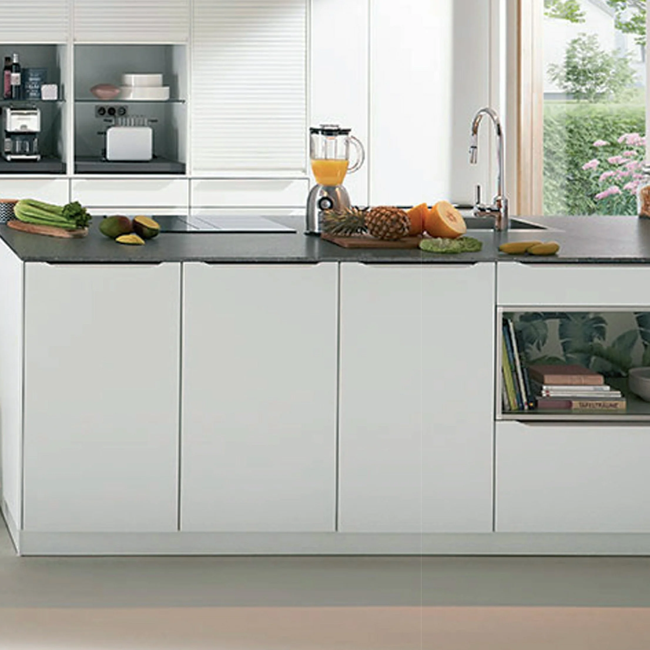 What is a Slab Door Kitchen?