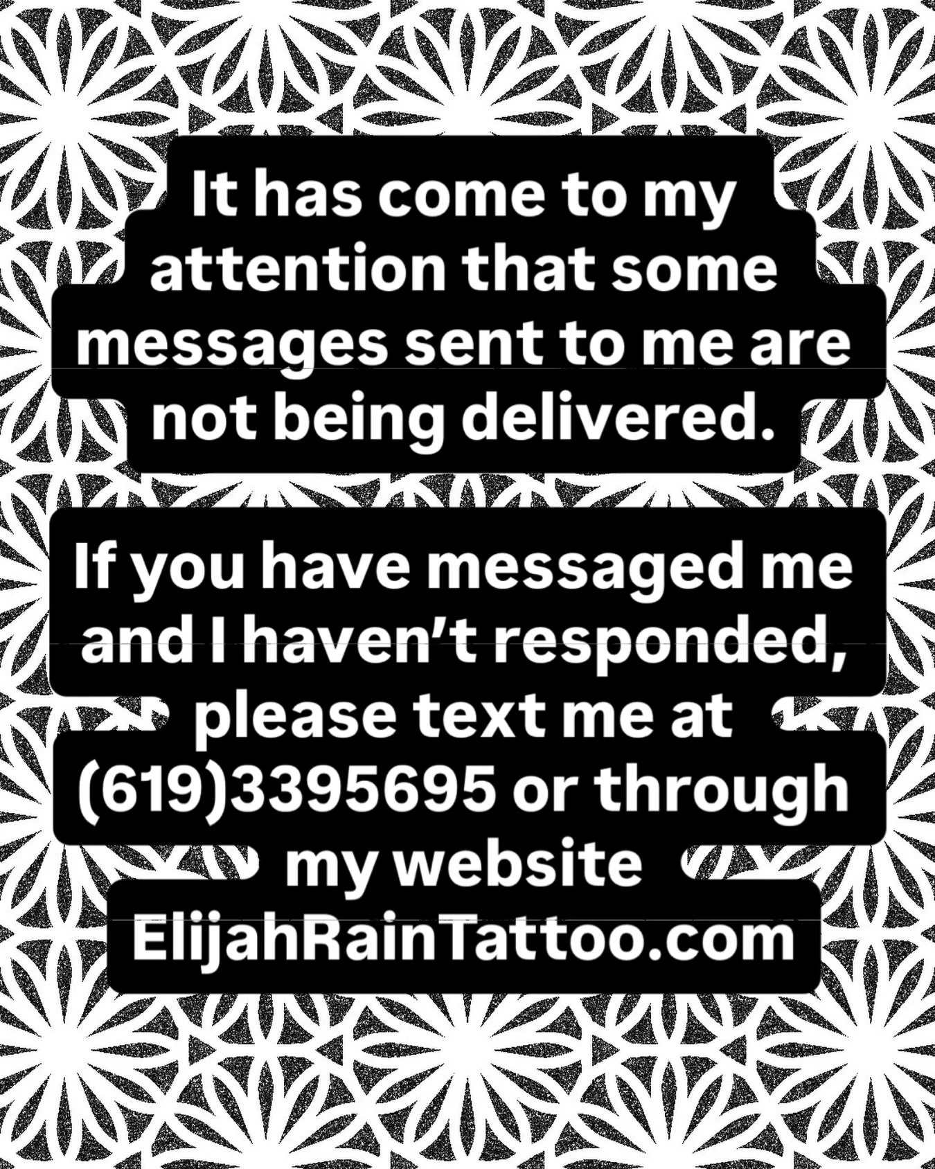Sorry if this is you! Hit me up, I promise I&rsquo;m not playing hard to get