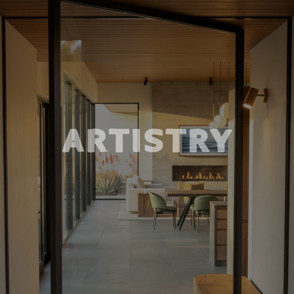 Good design= A mastery of design principles + an understanding of building technologies and systems + a respect for makers and craftsmen. We know when to honor the rules and when to bend them, creating moments of subtle surprise that make each design