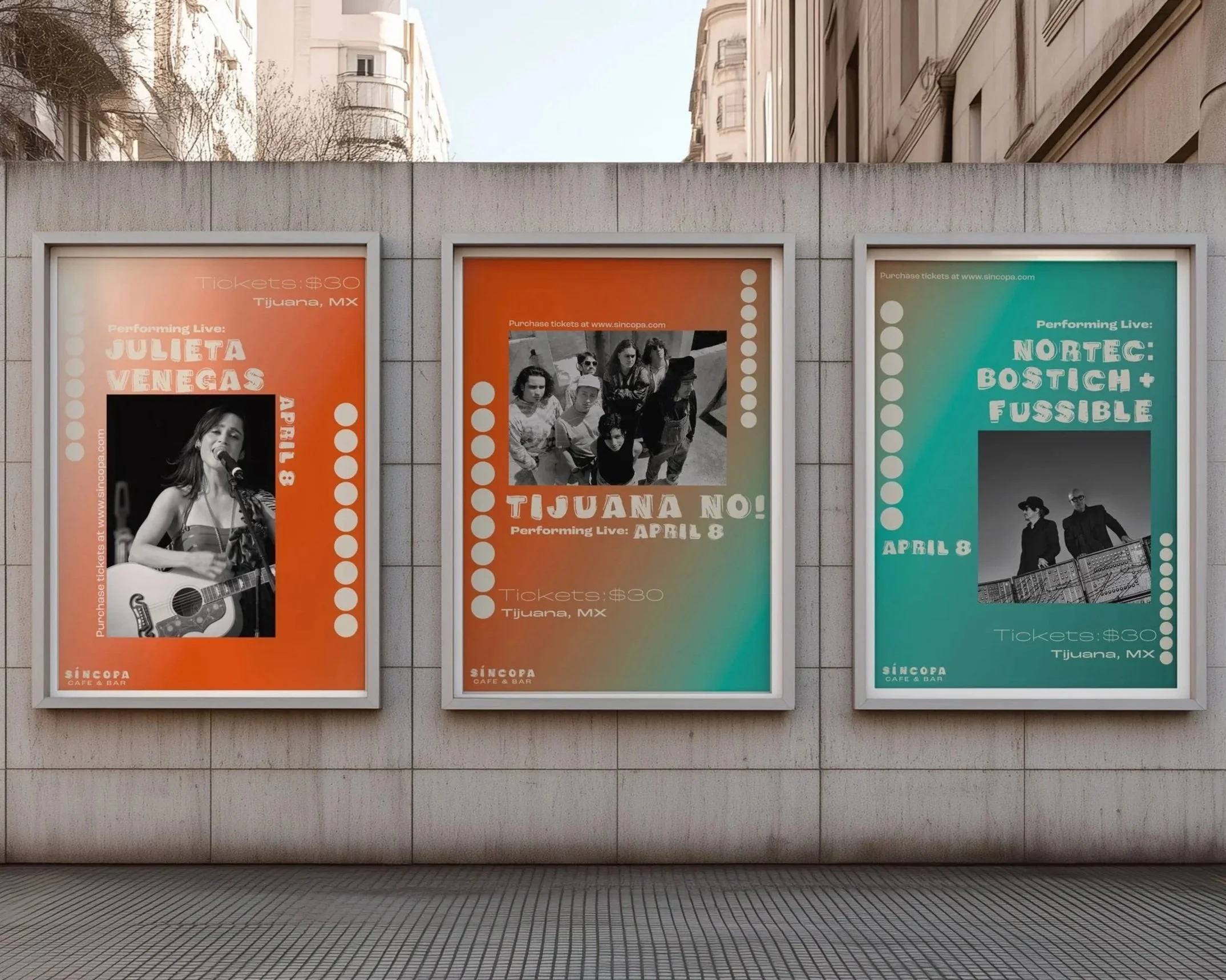 Baja Cafe and Performance Venue Branding