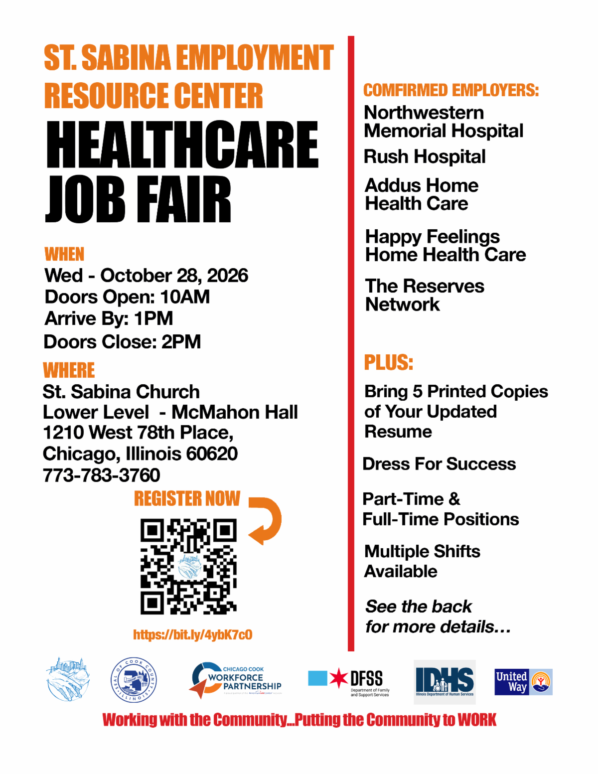 ERC: Health Care Job Fair