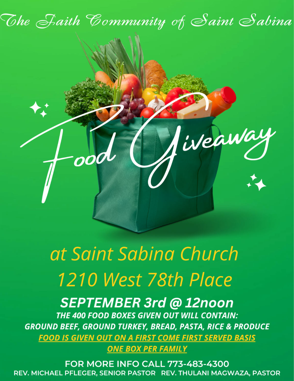 Food Giveaway