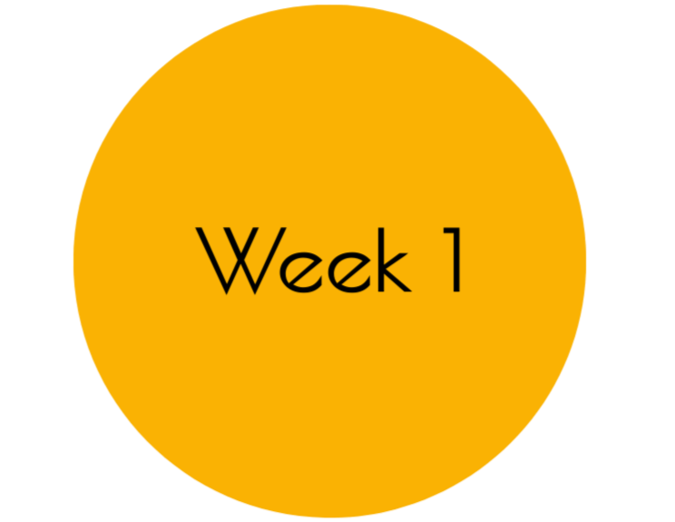 Geometric drawing of an outline square with sections divided by vertical, horizontal, and diagonal lines.