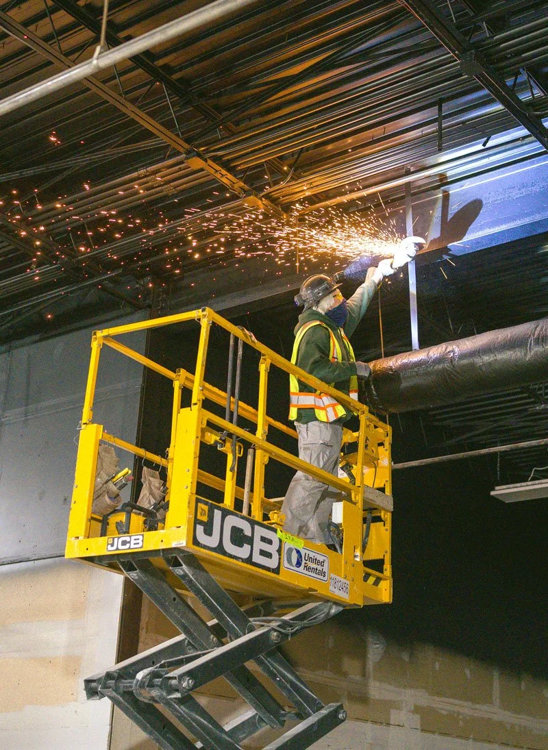 Removing Commercial Duct System