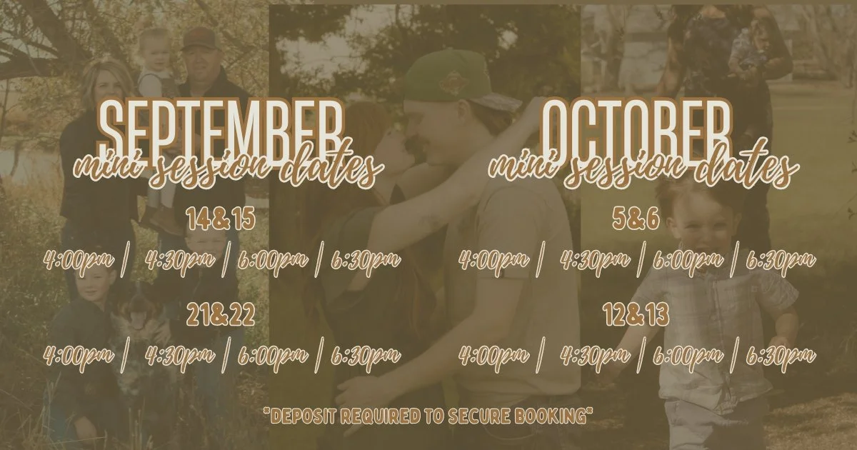 September Mini Sessions