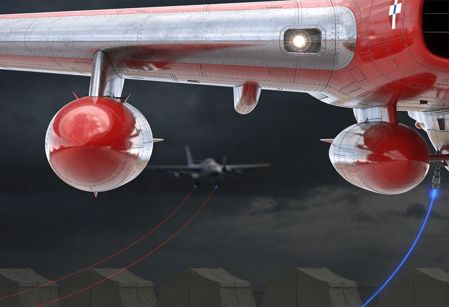 The Air Campaign: Strategic Bombing of Resistance Hubs