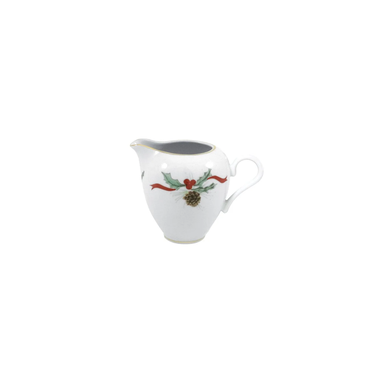 Christmas Holly Fine Porcelain · Creamer