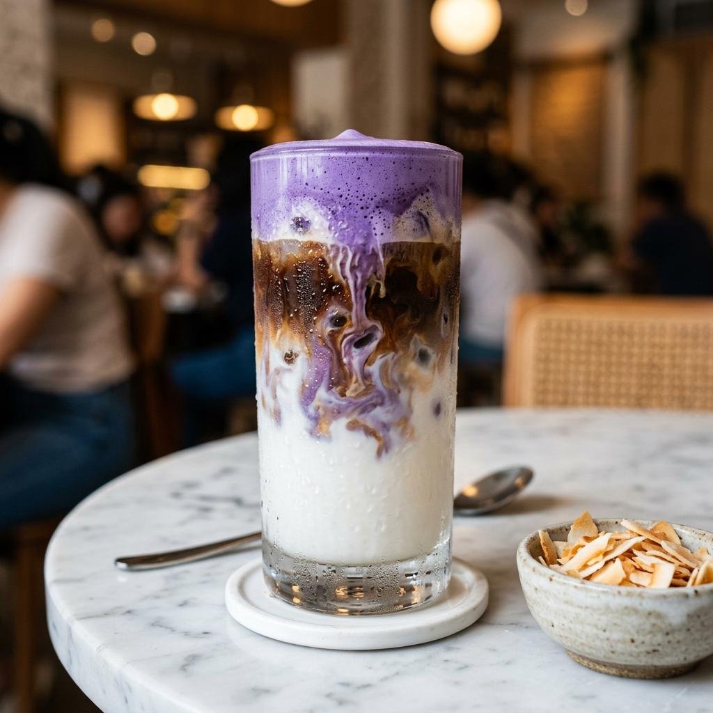 Ube Latte Premium