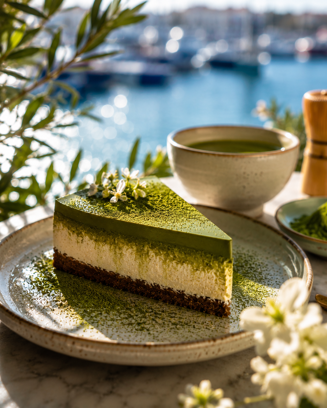 Tea Cuisine 𝐂𝐡𝐞𝐞𝐬𝐞𝐜𝐚𝐤𝐞 𝐝𝐞 𝐌𝐚𝐭𝐜𝐡𝐚 𝐘𝐮𝐥𝐚𝐧