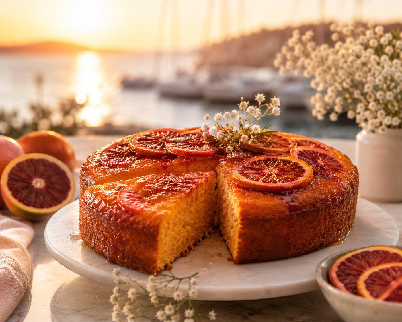 Tea Cuisine              Bolo de Blood Orange
