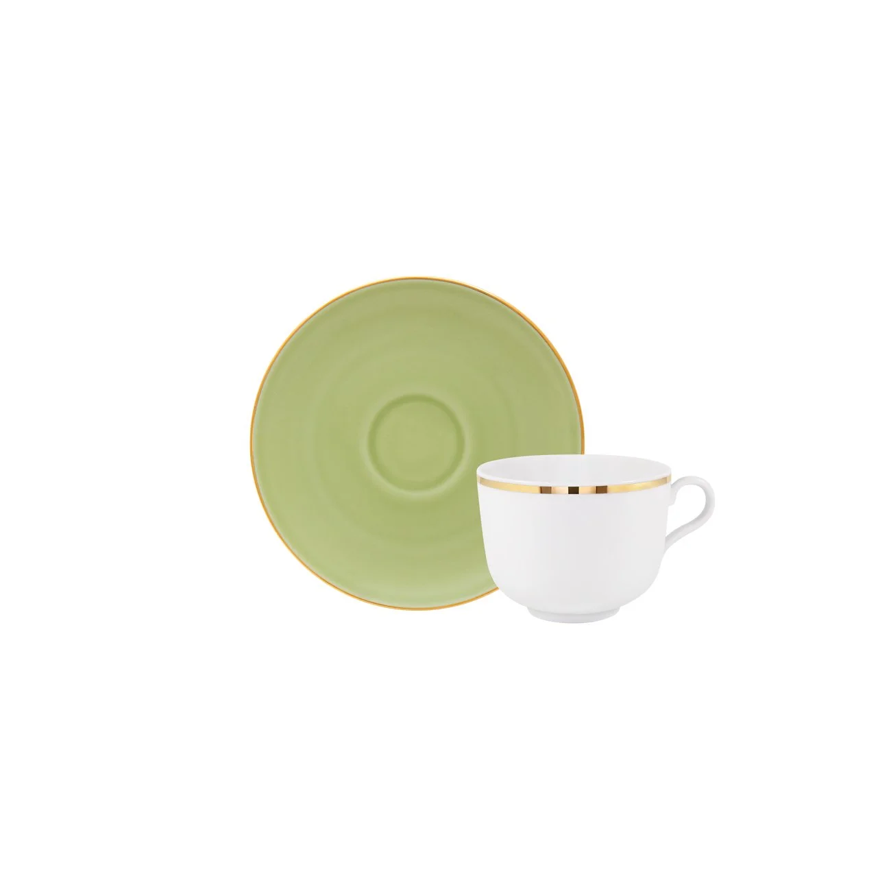 Matcha Fine Porcelain · Golden Tea Cupc · 28 cl
