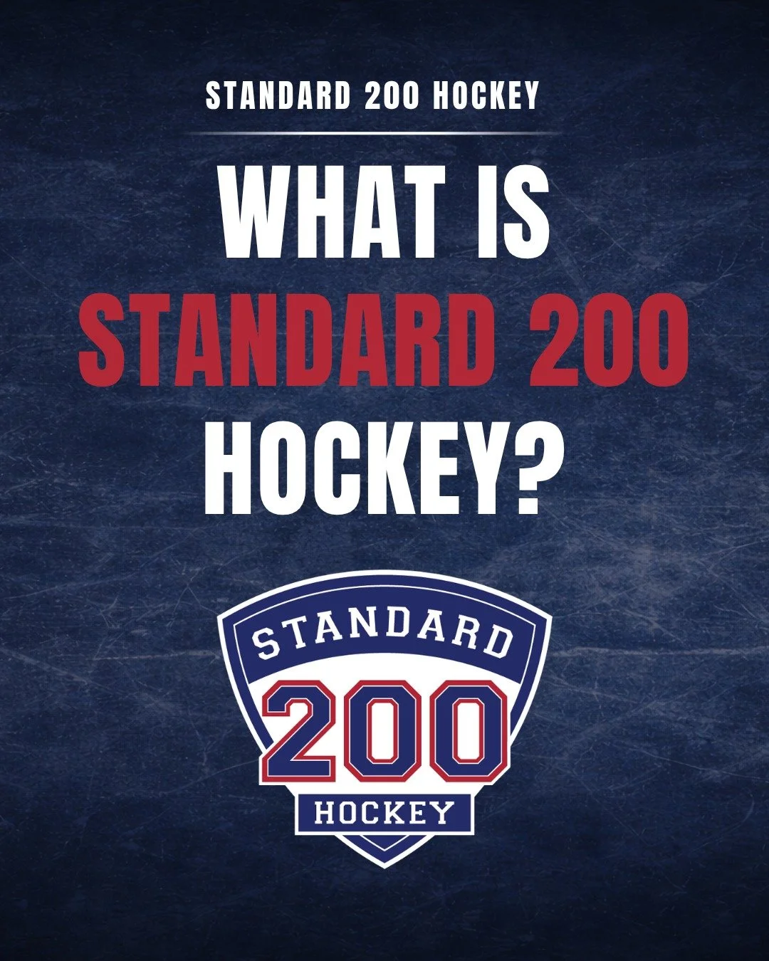 What is Standard 200 Hockey? 

Standard 200 Hockey is a commitment to good habits, smart decisions, and full effort on all 200 feet of the ice.
COMPLETE PLAYERS. 
TRUSTED PLAYERS. 
THE 200-FOOT STANDARD.
#hockey #standard200hockey