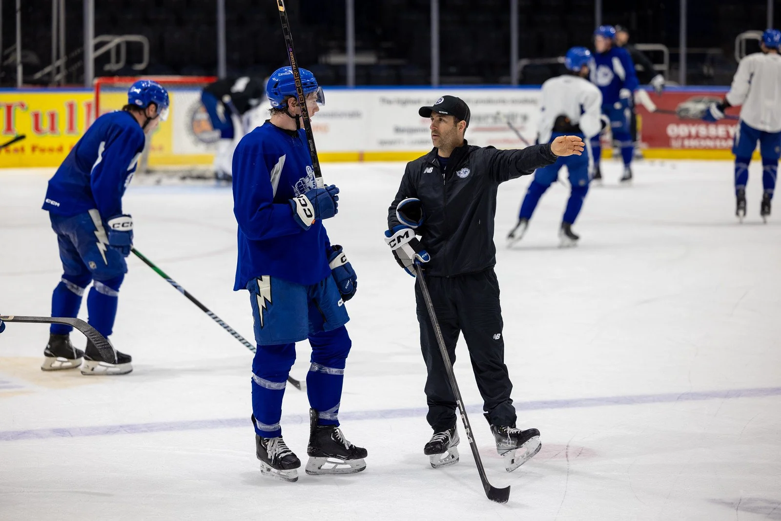 JD Forrest Syracuse Crunch Coach