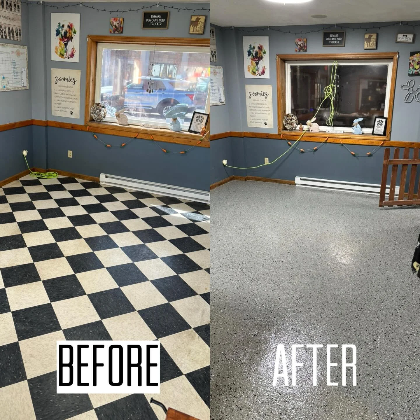 Before ➡️ After. Same space, completely transformed.