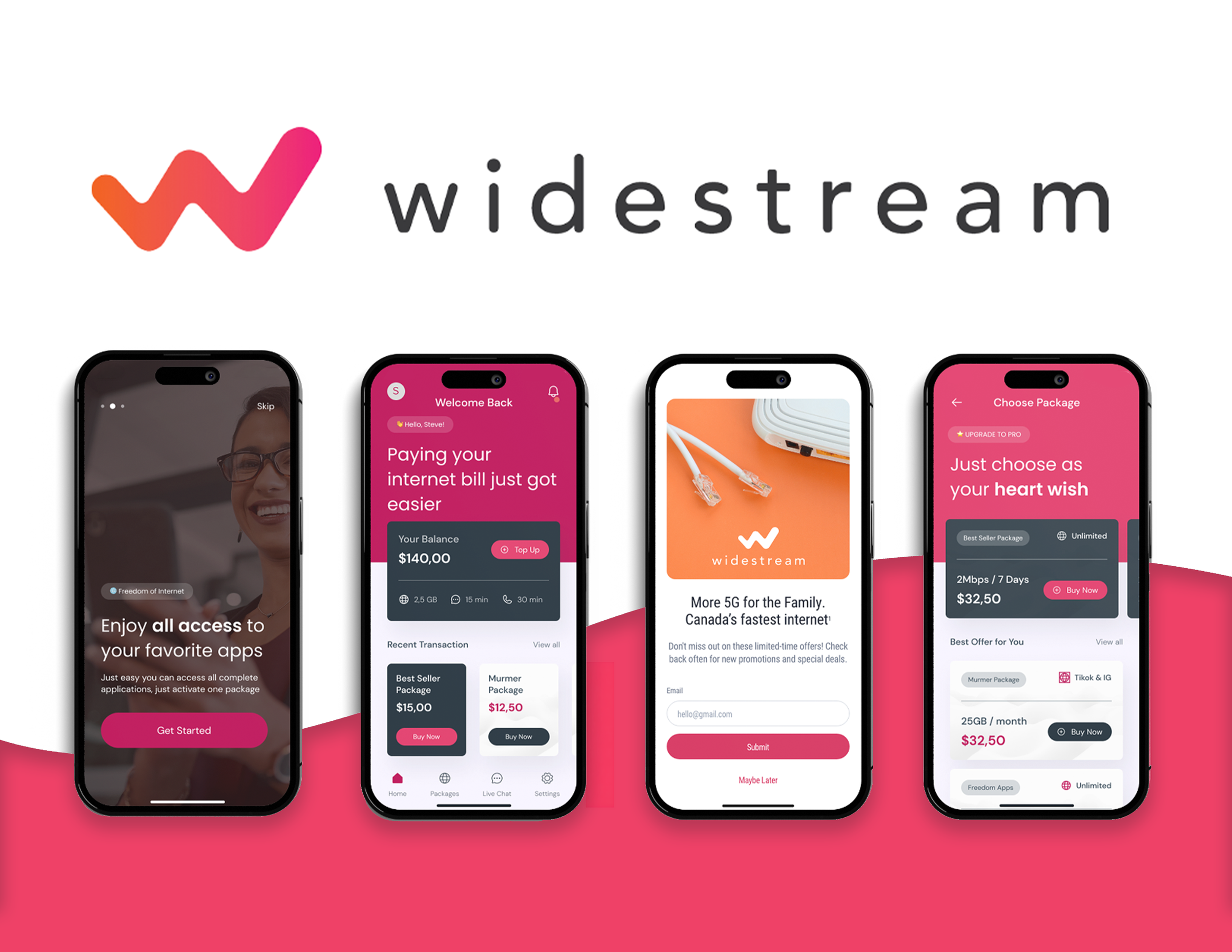 Widestream Internet
