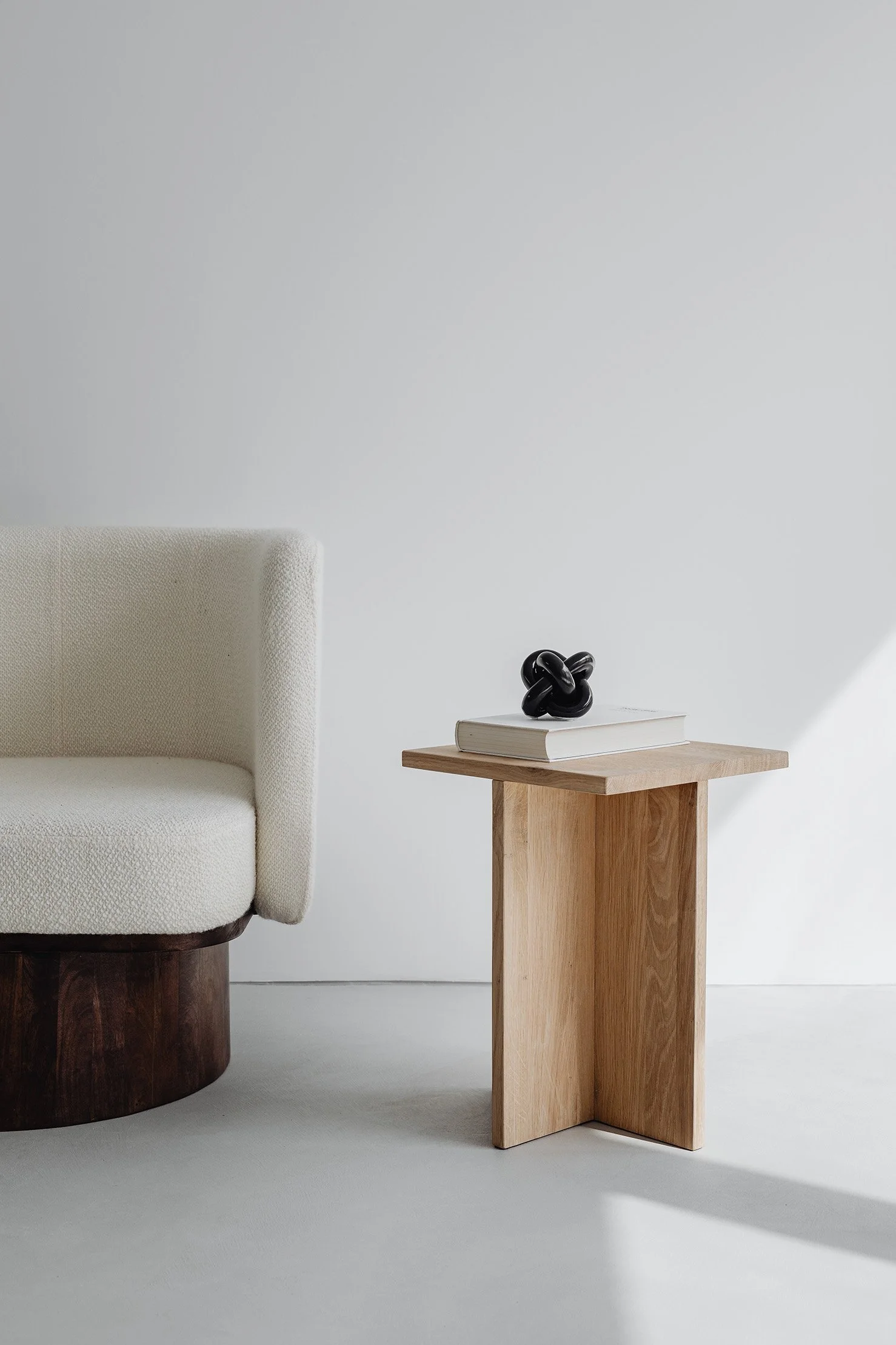 Modern Oak Side Table