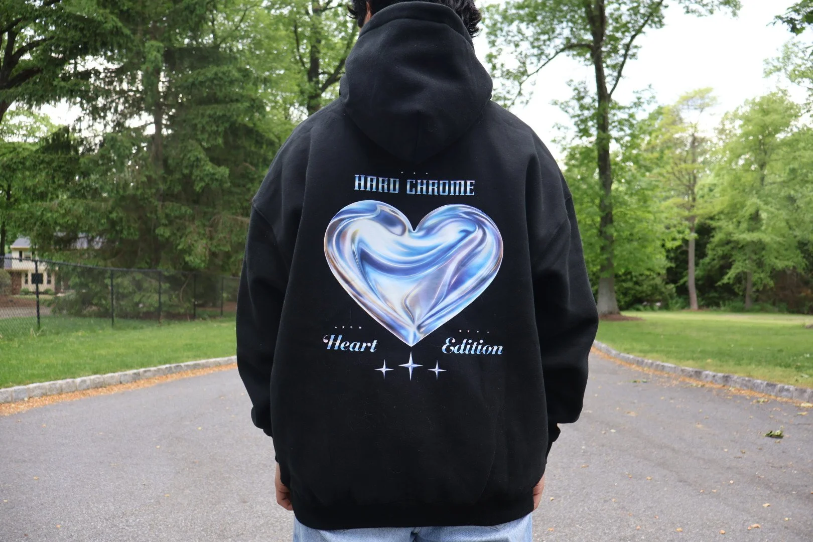 Hard Chrome *Heart Edition* Baggy Hoodie