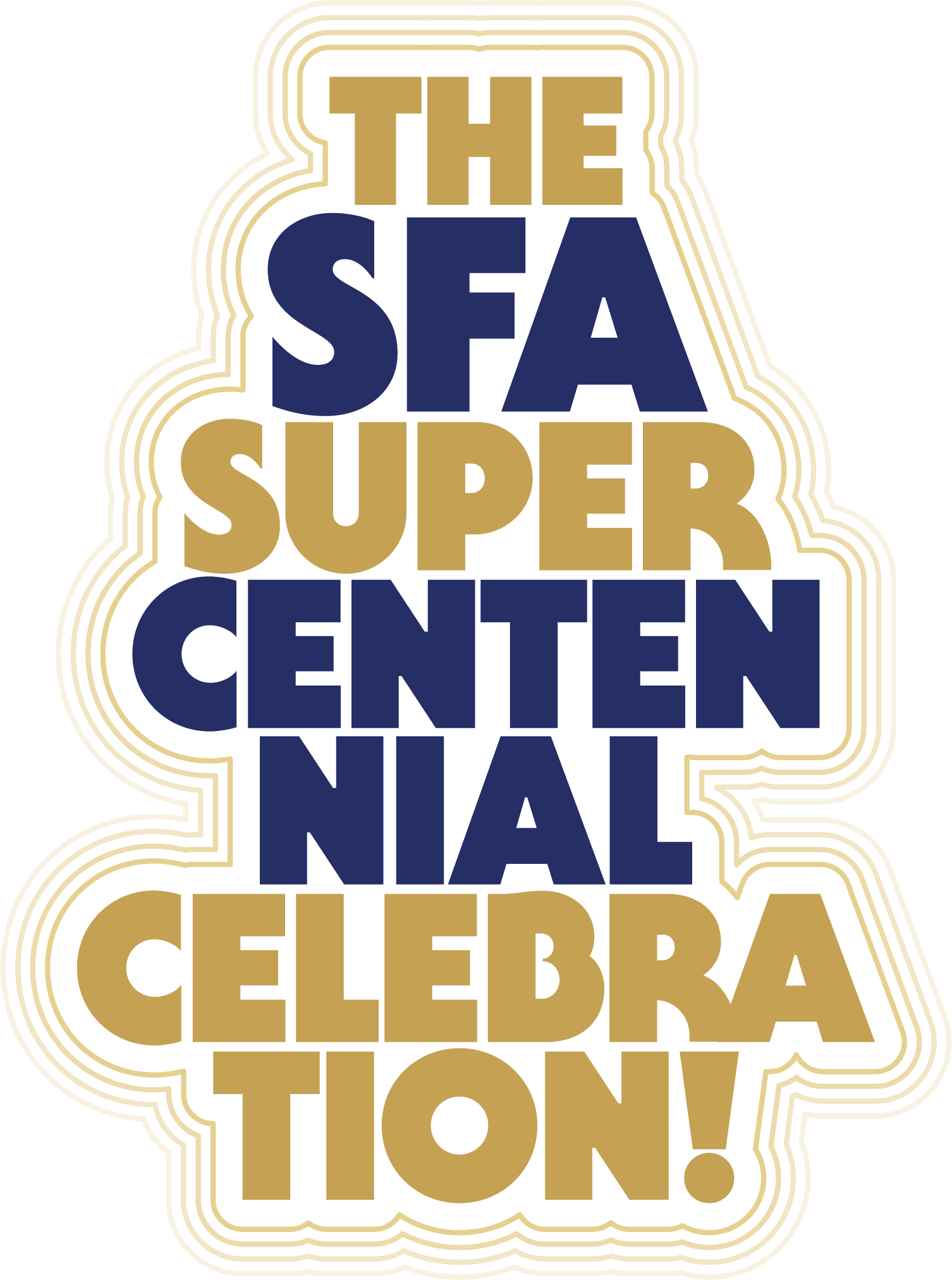 SFA Super Centennial Logo