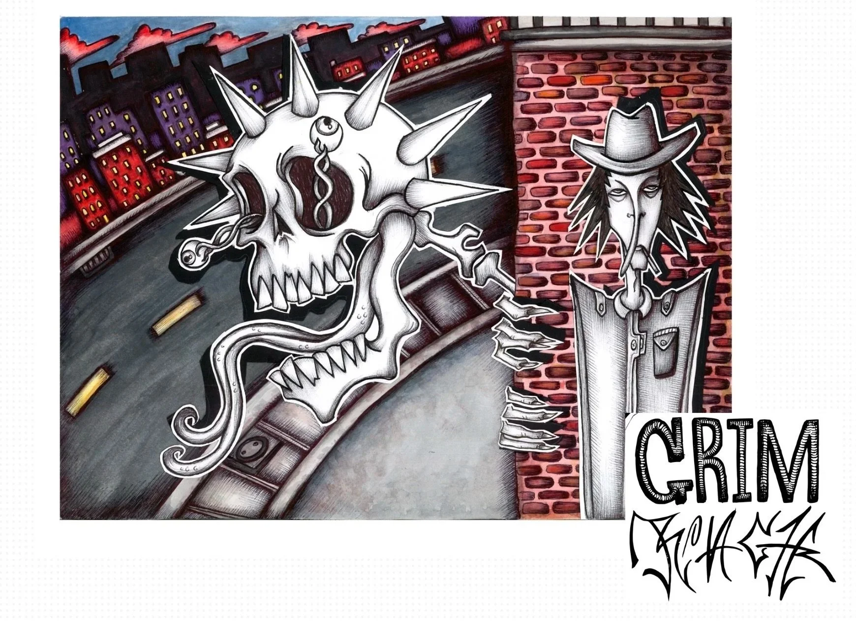 Art print/sticker bundle