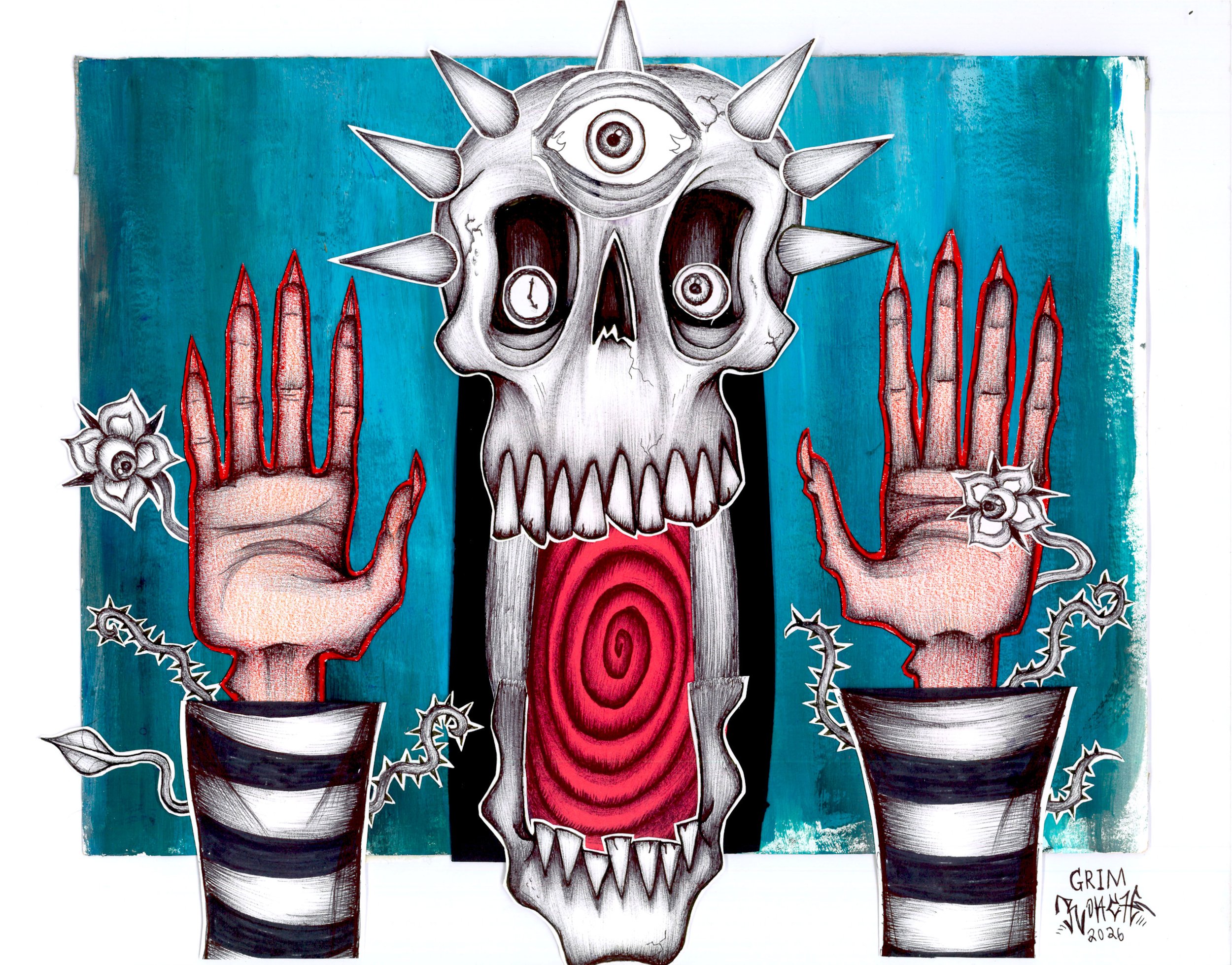 Grim art print