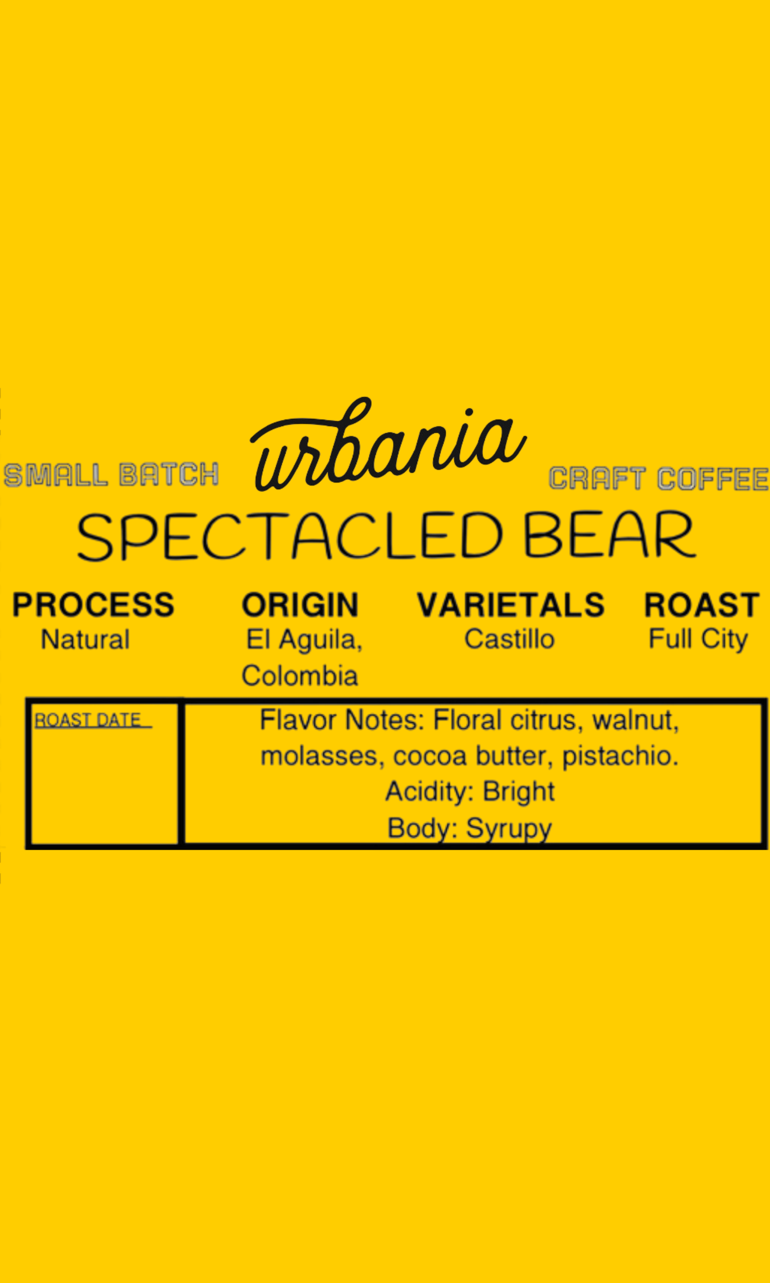 Spectacled Bear - 500g