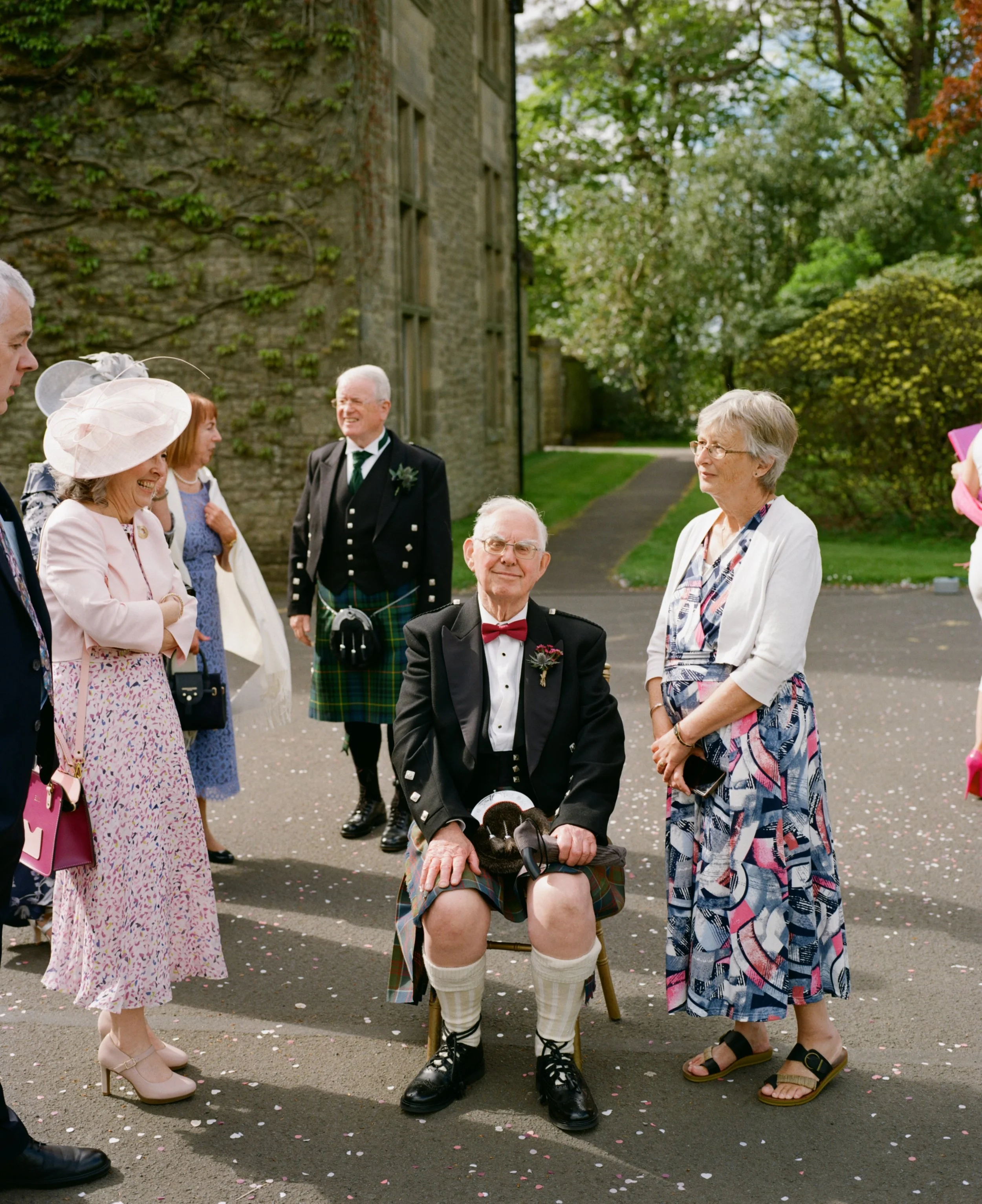 Some favourite frames on film from J+C&rsquo;a @rowallanevents wedding day. Developed and scanned by @gulabiphoto 
Second shooter @mclellanphotography
Video - @wnfilms