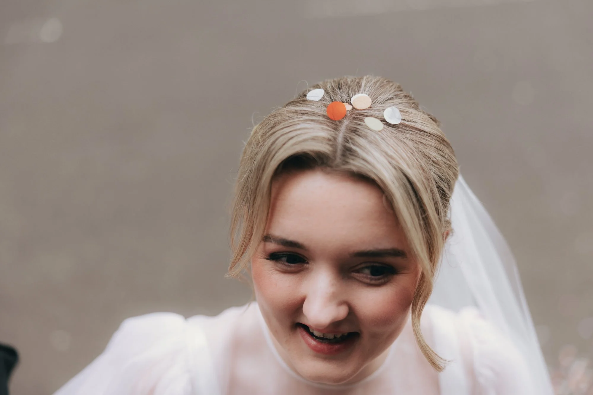 Erin and Matthew during their intimate Glasgow City Chambers wedding ceremony