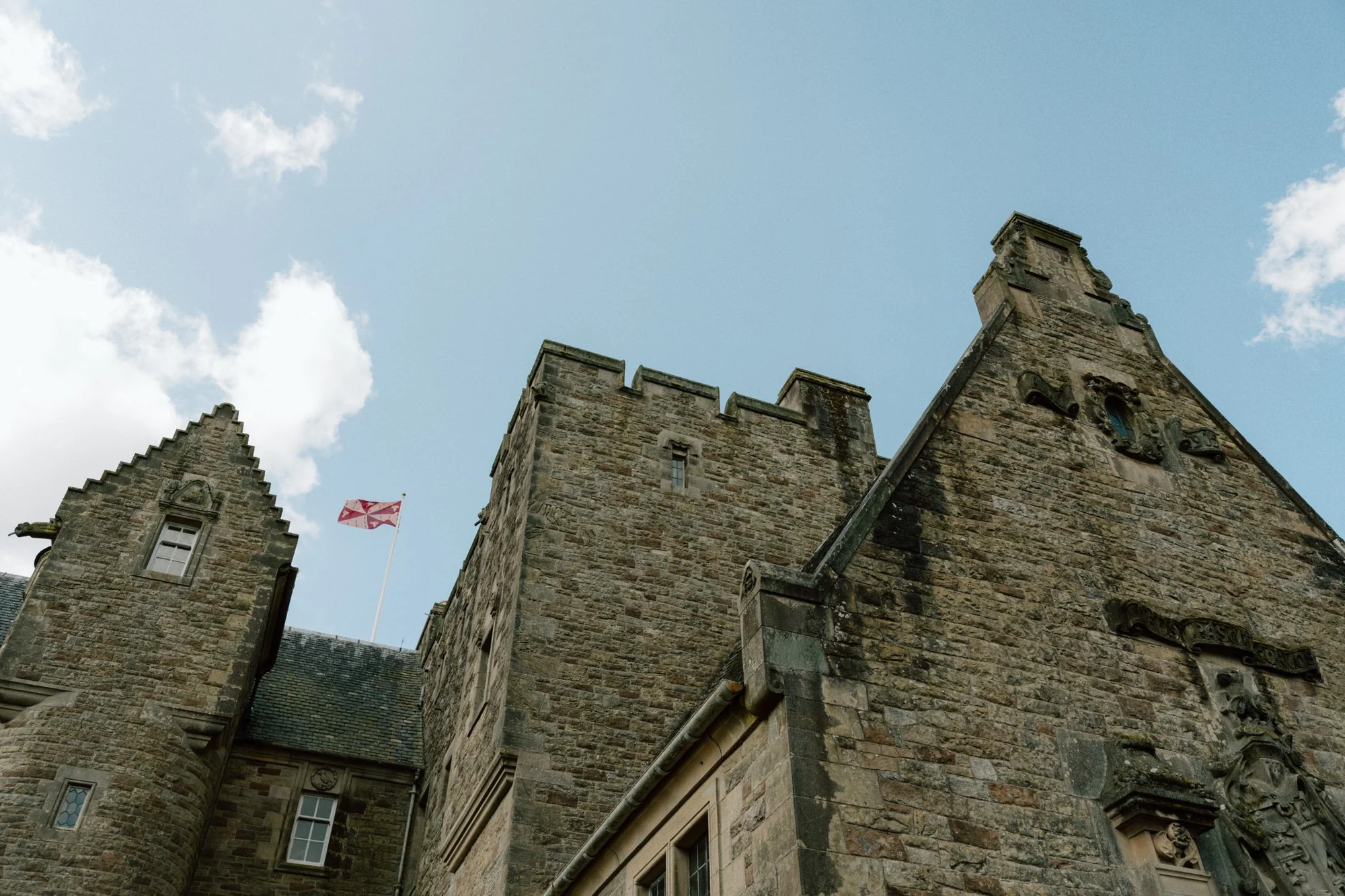 Historic Rowallan Castle wedding venue in Ayrshire
