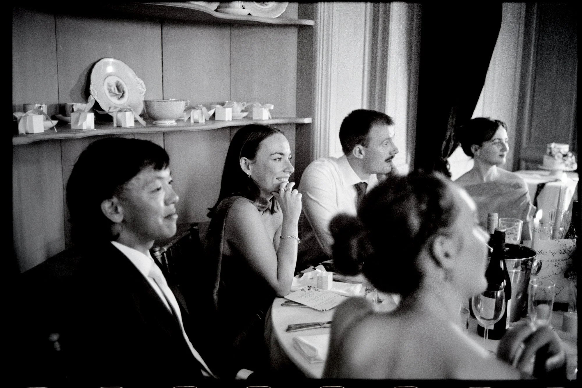 Rowallan Castle reception photographed on film