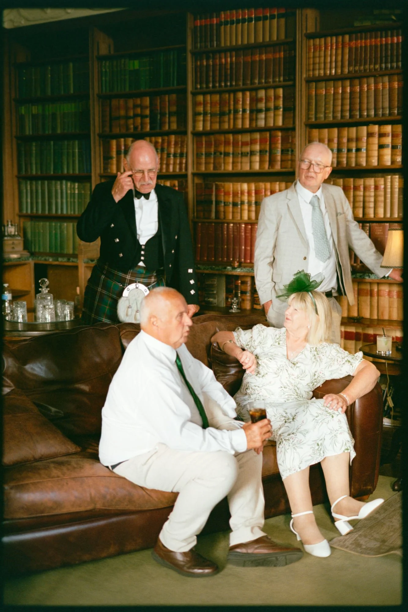 Evening celebrations at Rowallan Castle