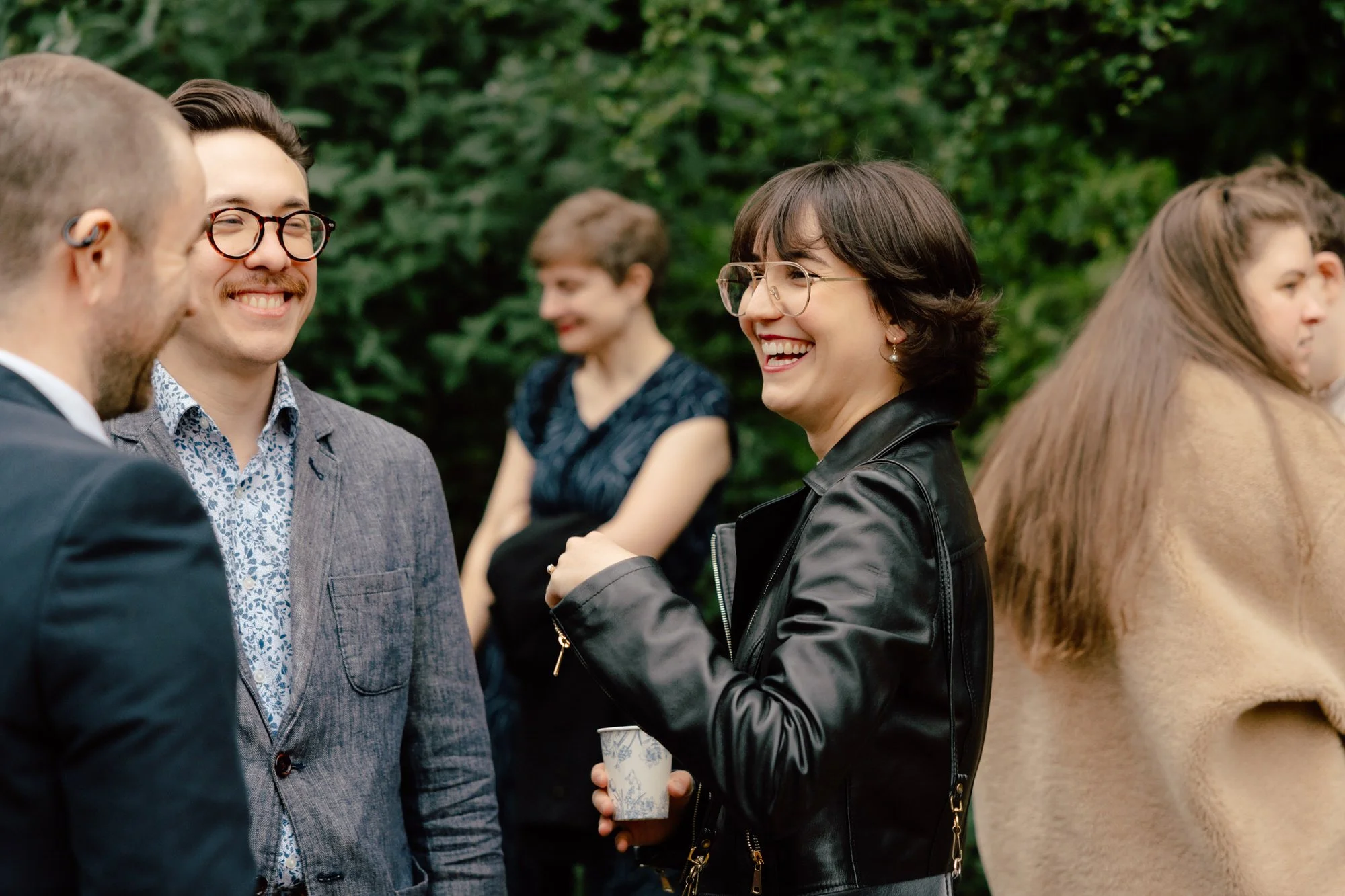 Natural wedding portrait photographed on analogue film