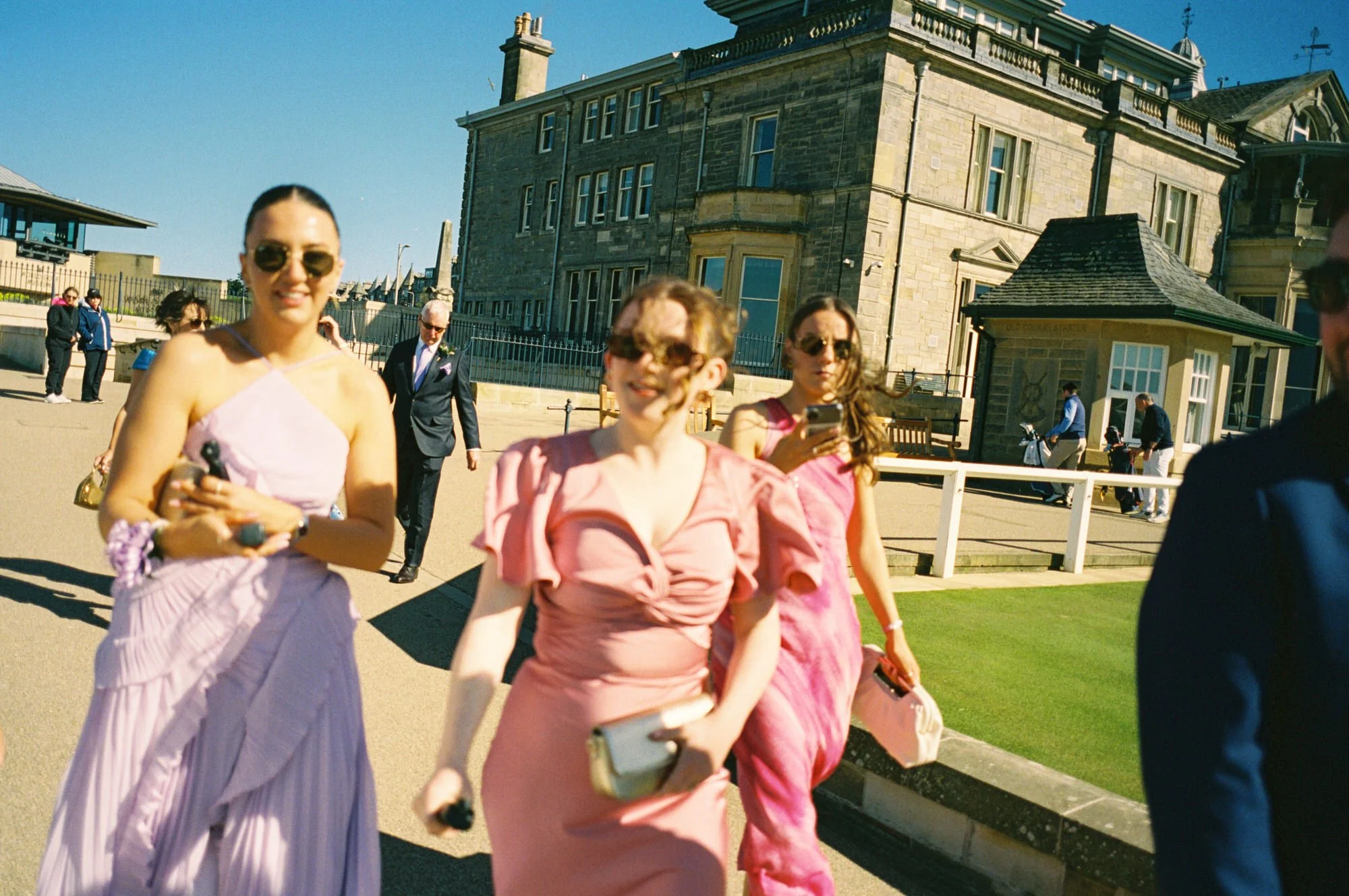 Hazel and Ally during their intimate ceremony at Hotel du Vin St Andrews