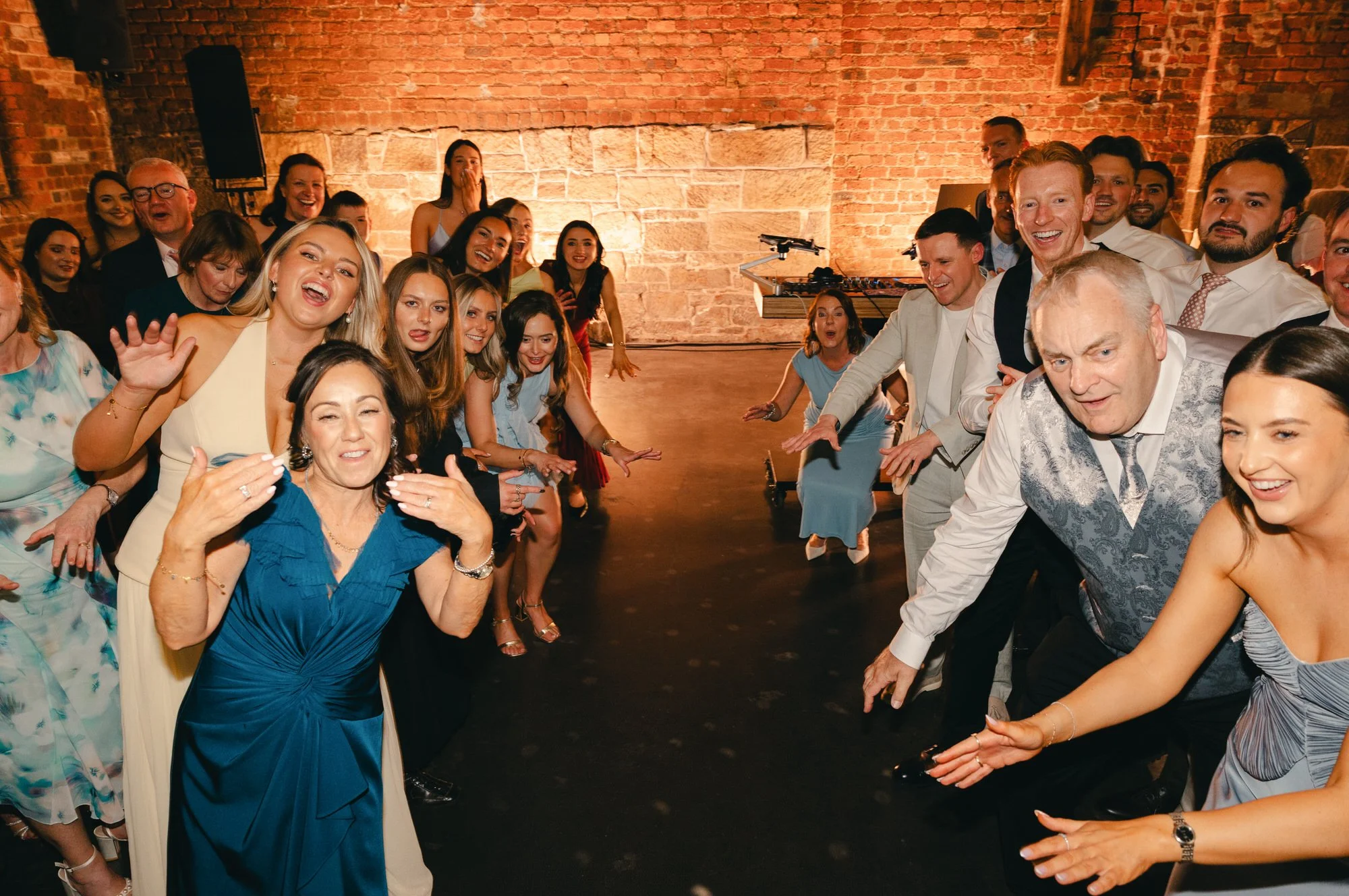 Guests dancing during surprise Bongo’s Bingo at The Engine Works